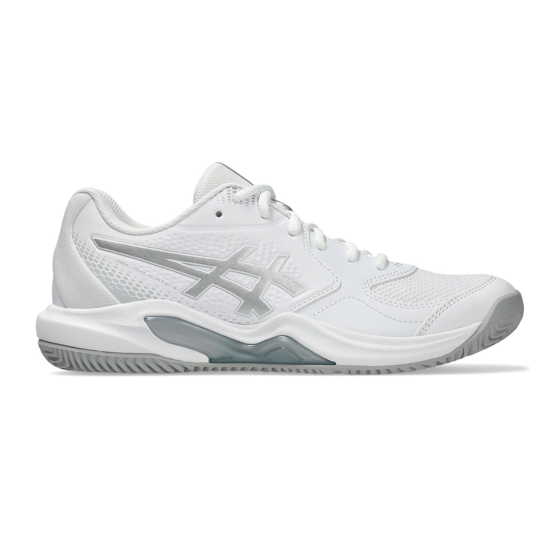 ASICS Gel-Dedicate 9 Scarpa da padel Donna - bianco, argento