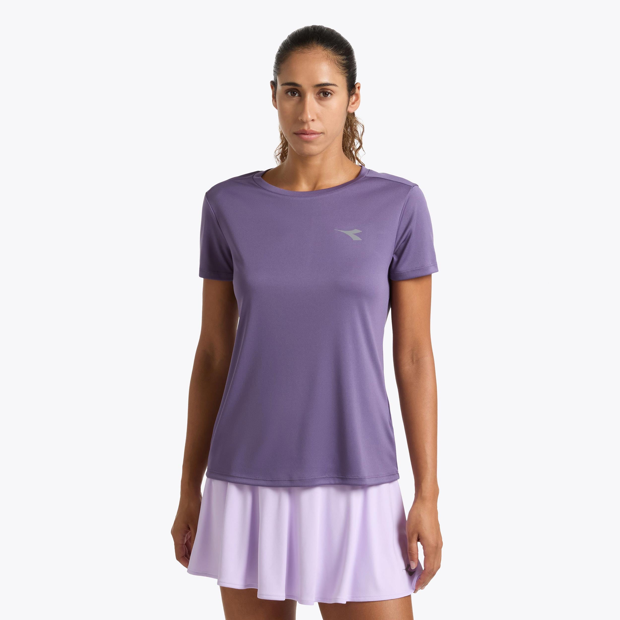 Diadora Court Maglietta Donna - viola