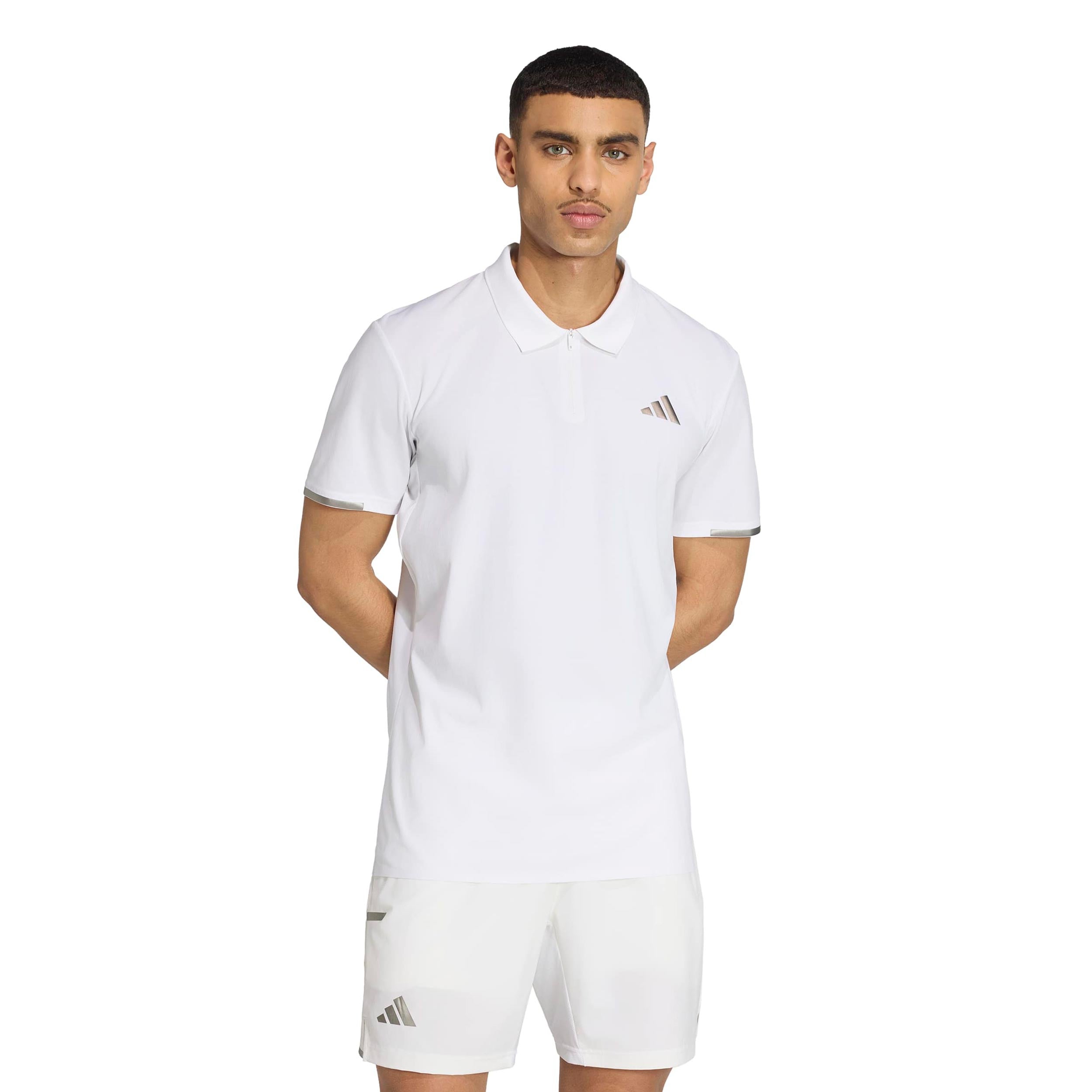 adidas Freelift Pro Polo Uomini - bianco, argento