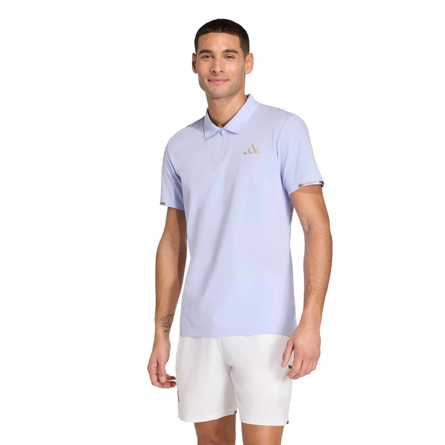 adidas Freelift Pro Polo Uomini - lilla, argento