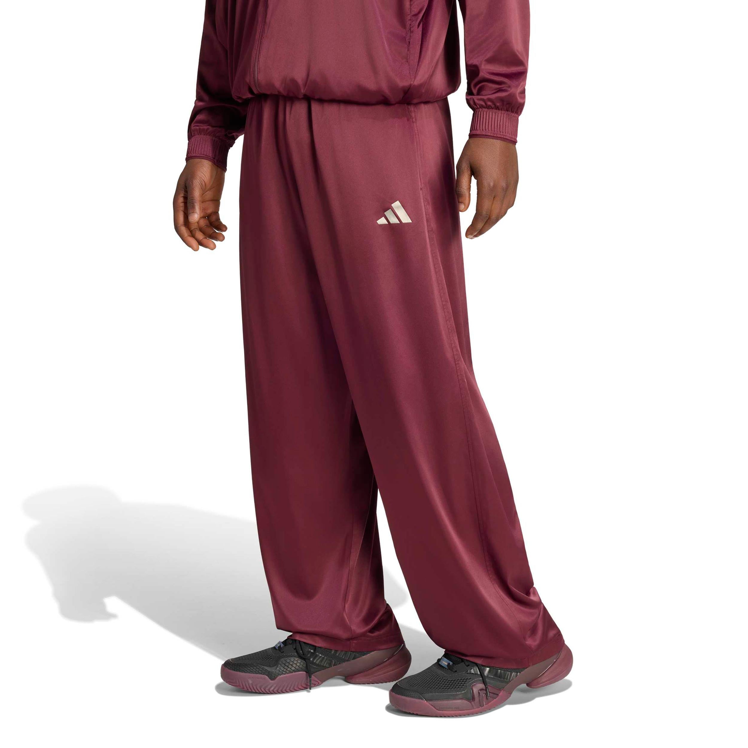 adidas Cover Up Pantalone da allenamento Uomini - vino rosso