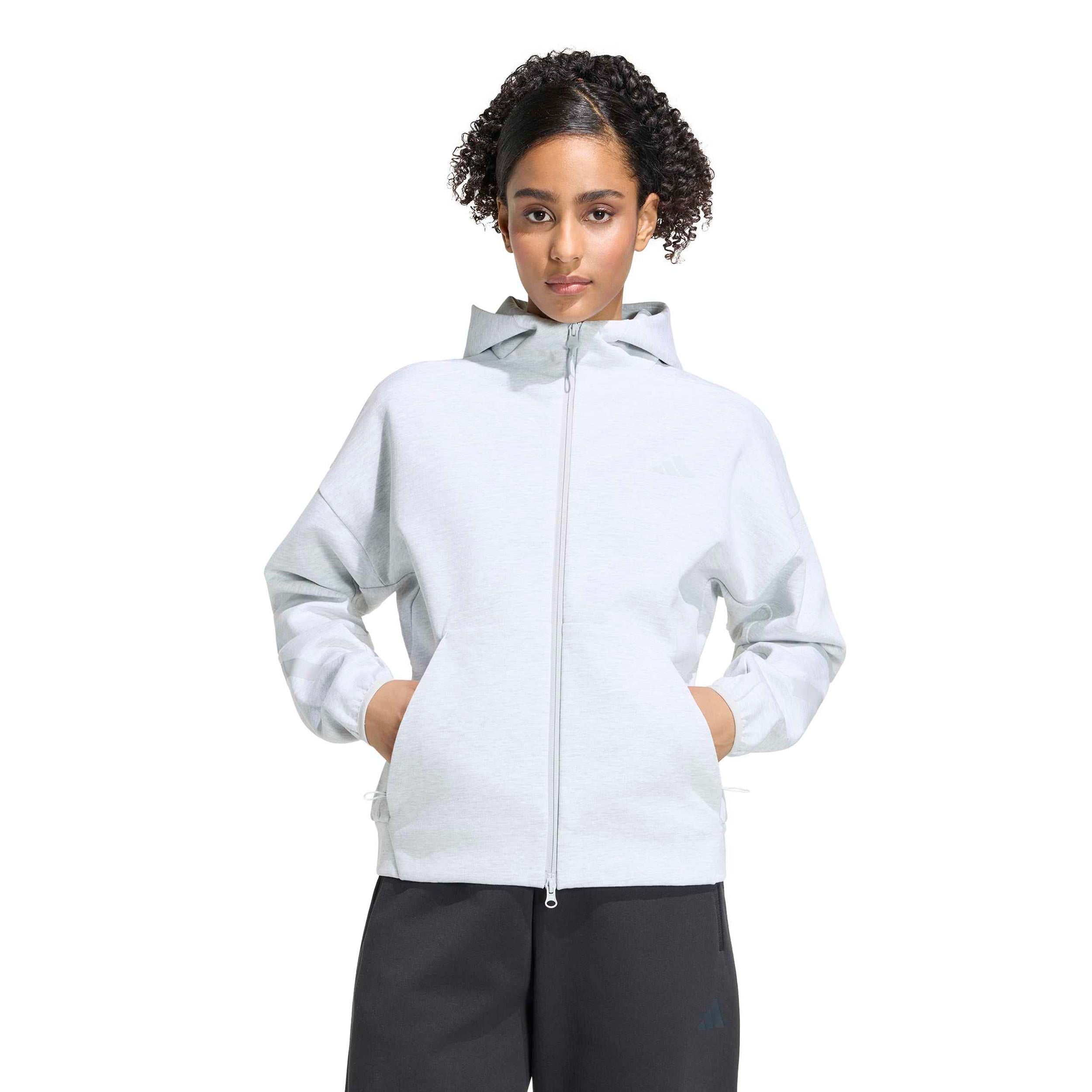 adidas Z.N.E. Felpa Donna - grigio chiaro