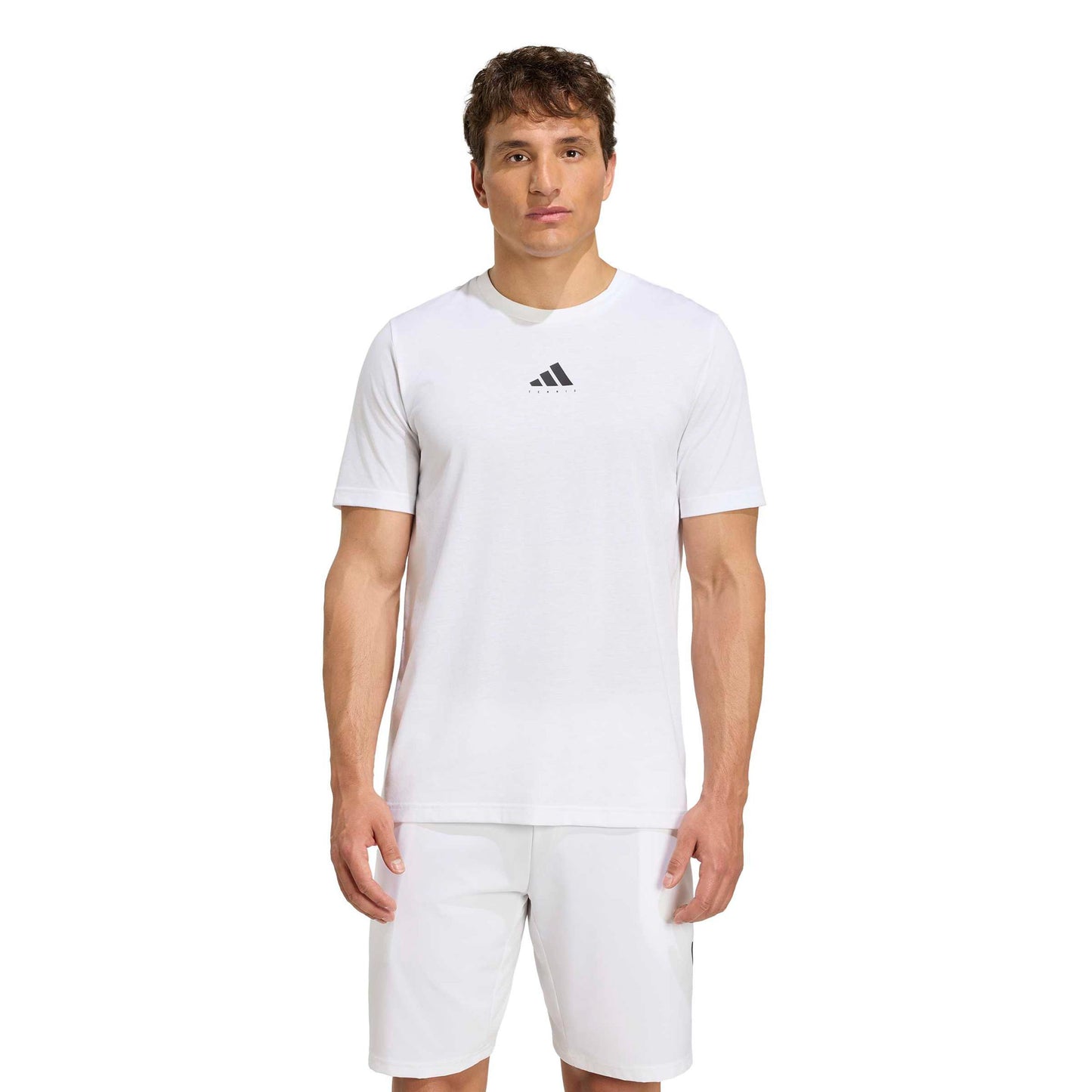 adidas Maglietta Uomini - bianco, multicolore