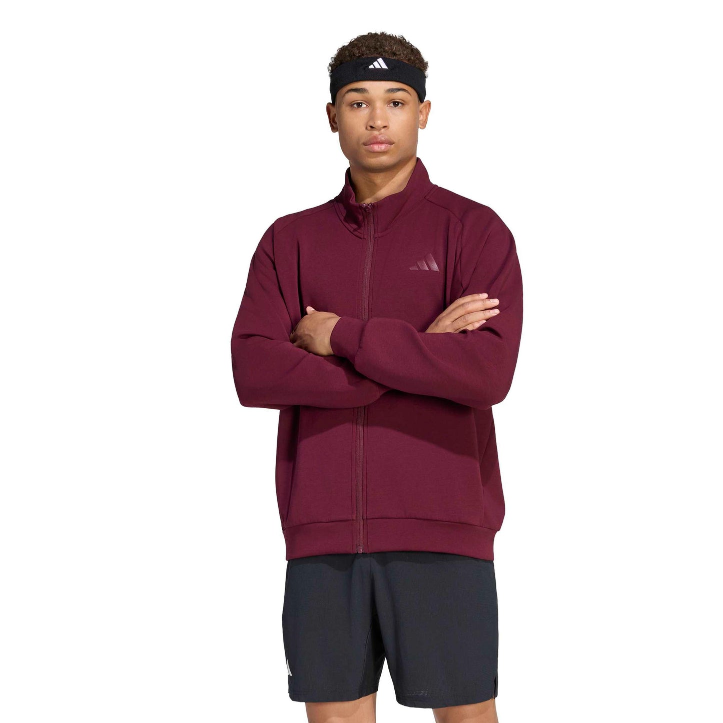 adidas Cover Up Giacca da allenamento Uomini - vino rosso