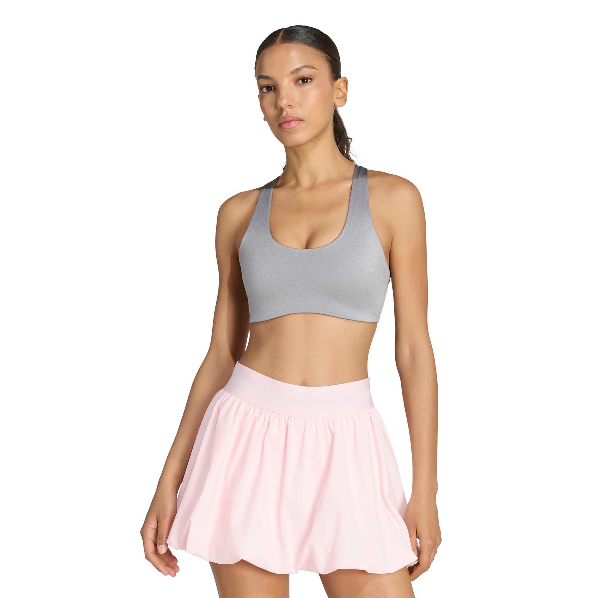 adidas Optime Medium Support Reggiseni sportivi Donna - grigio