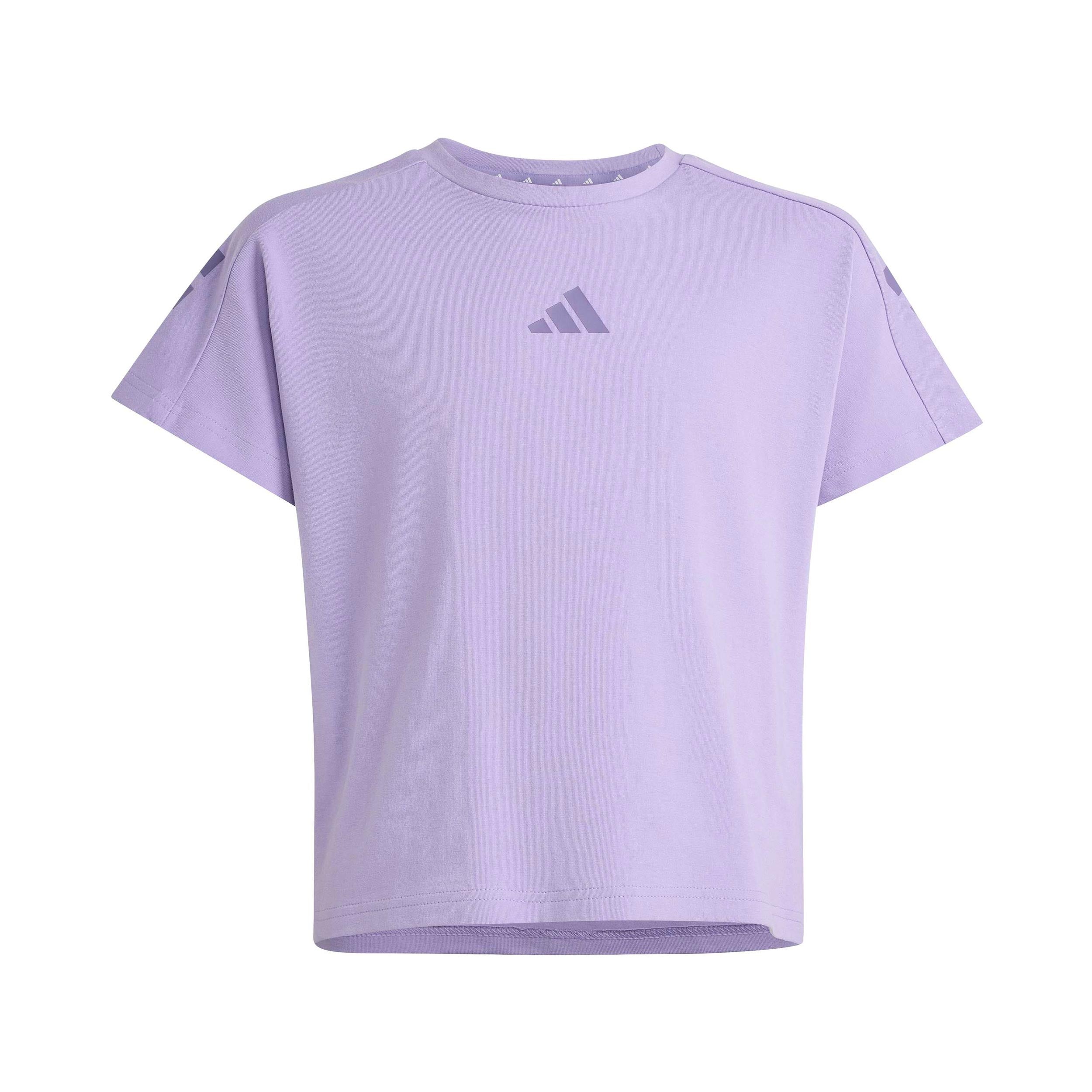adidas Future Icons 3Stripes Maglietta Bambini - lilla