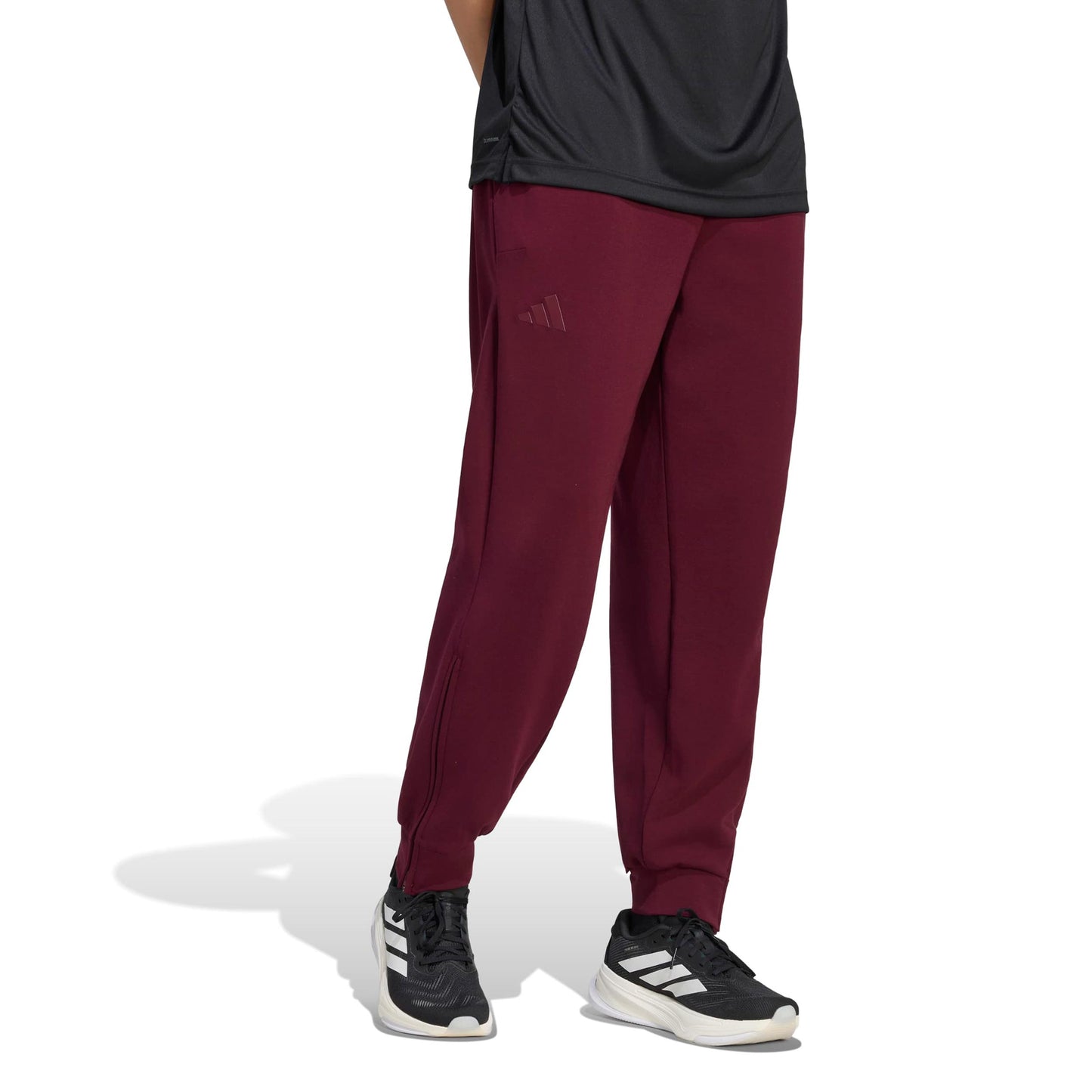 adidas Cover Up Pantalone da allenamento Uomini - vino rosso
