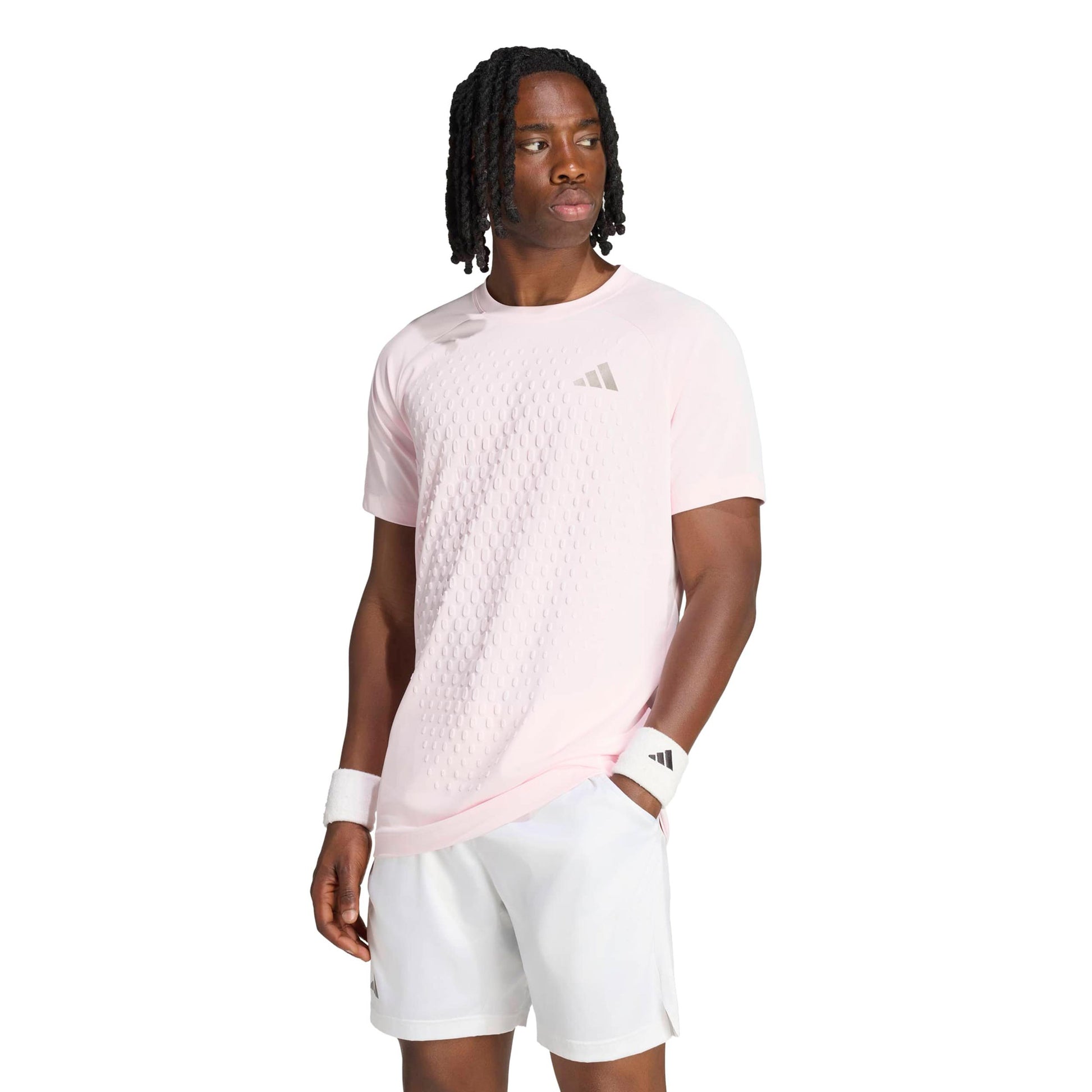 adidas 3D Freelift Pro Maglietta Uomini - rosa pastello