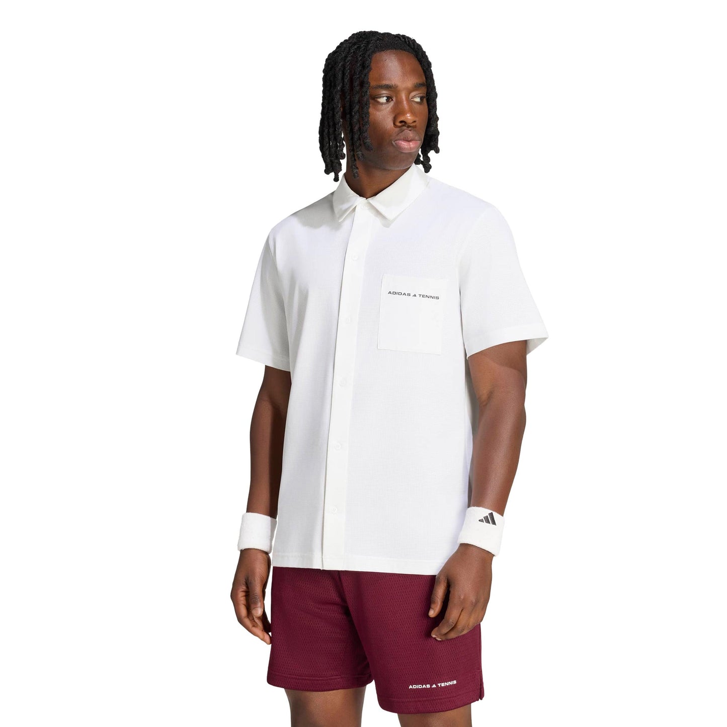 adidas Polo Uomini - bianco