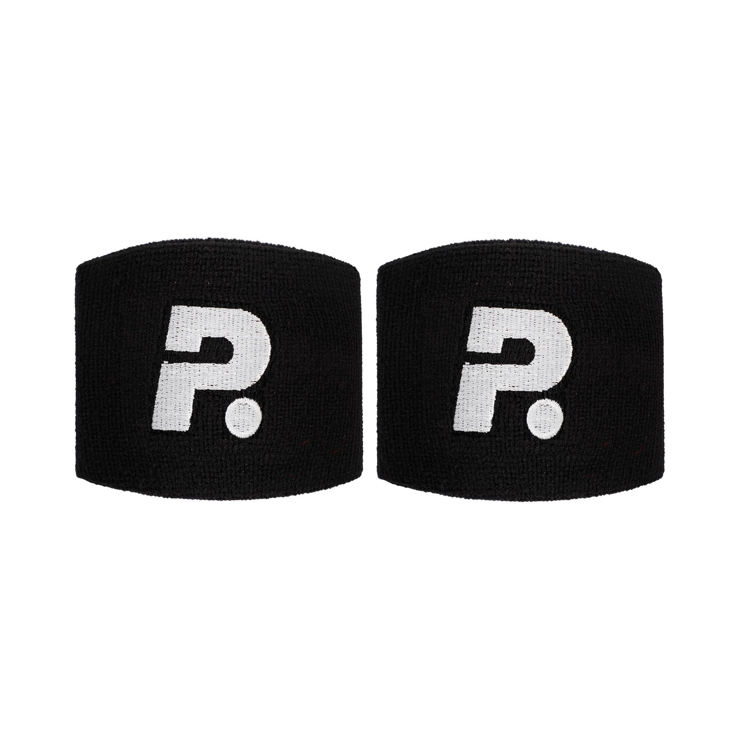 Padel-Point Padel Polsino anti sudore Confezione da 2 corto - nero