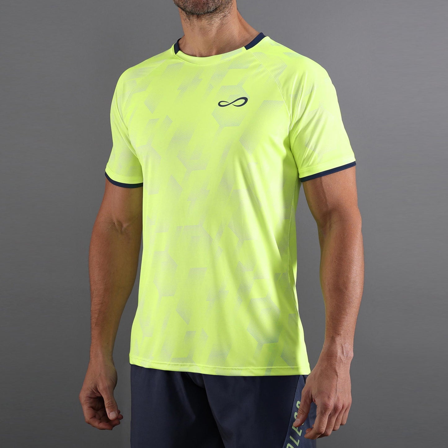 Endless FAZE Maglietta Uomini - giallo neon, blu