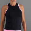 ESSENTIAL Canottiera Donna - nero, rosa