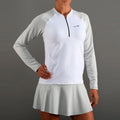 KIRSCH NEO Felpa Donna - bianco, oliva