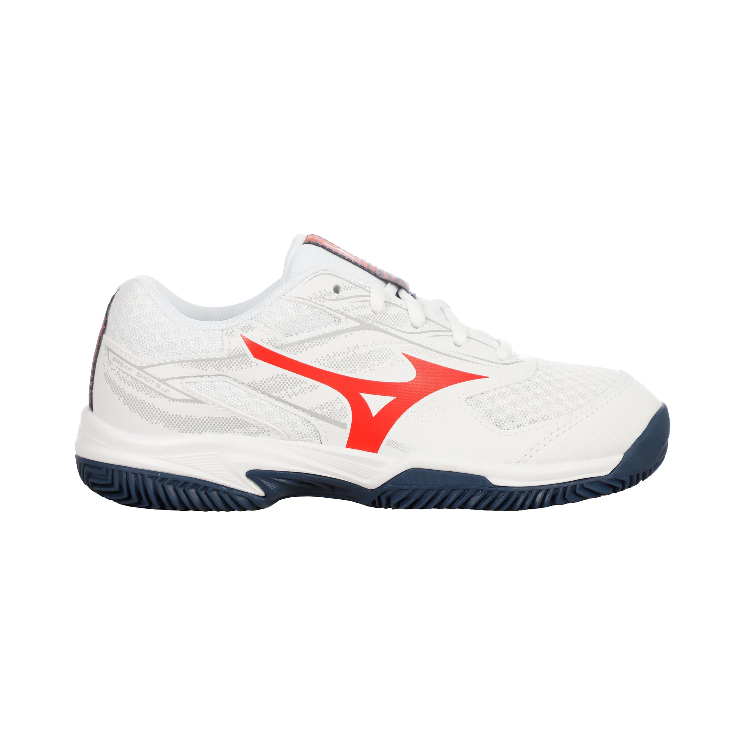 Mizuno Break Shot 5 Scarpa per terra rossa Bambini - bianco, arancione