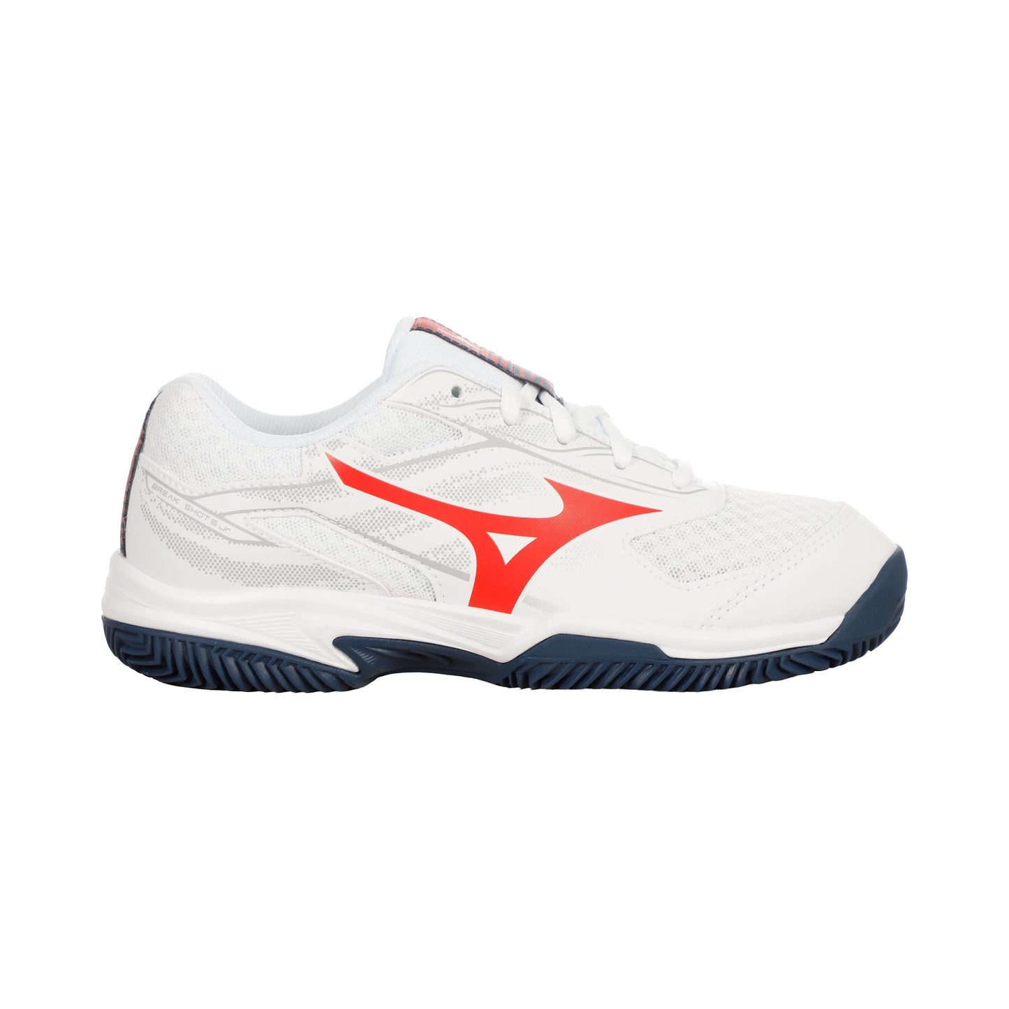 Mizuno Break Shot 5 Scarpa per terra rossa Bambini - bianco, arancione