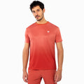 X-Loop Maglietta Uomini - rosso aranciato