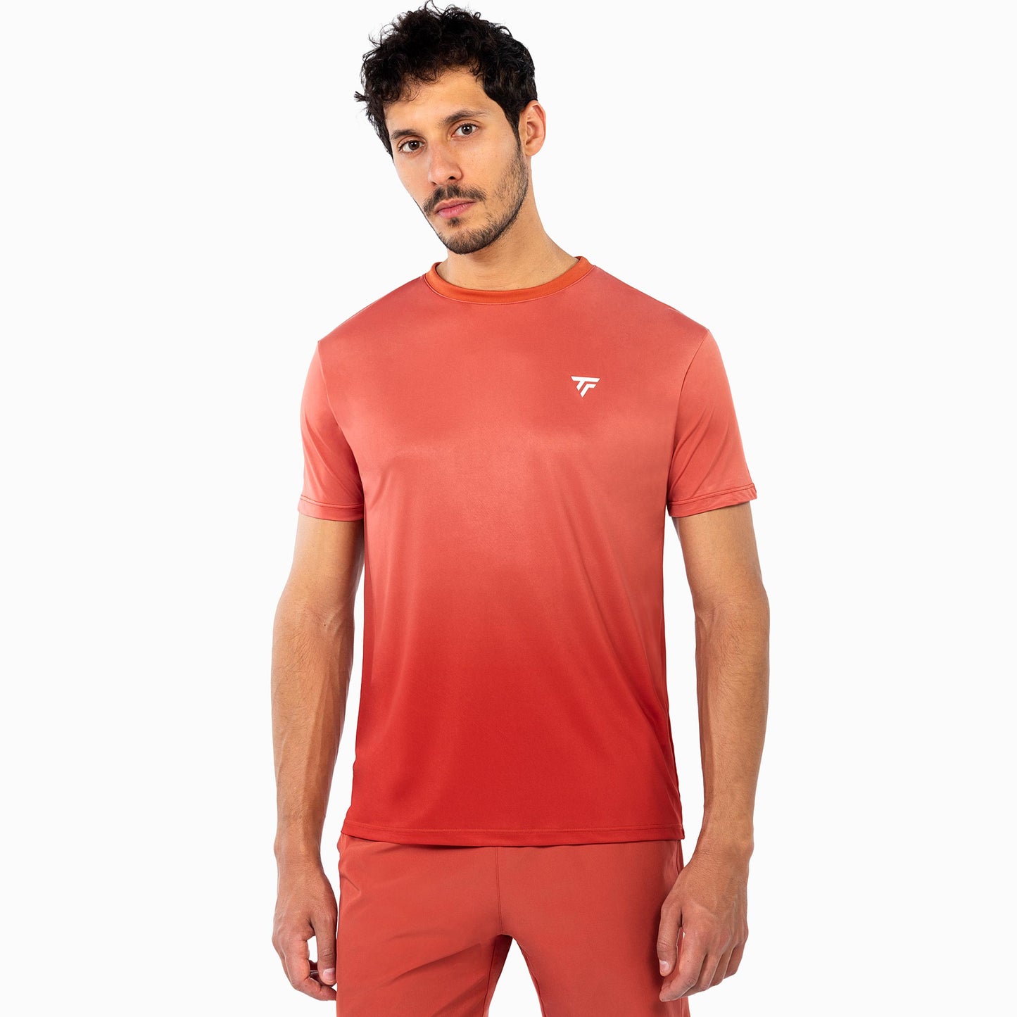 Tecnifibre X-Loop Maglietta Uomini - rosso aranciato