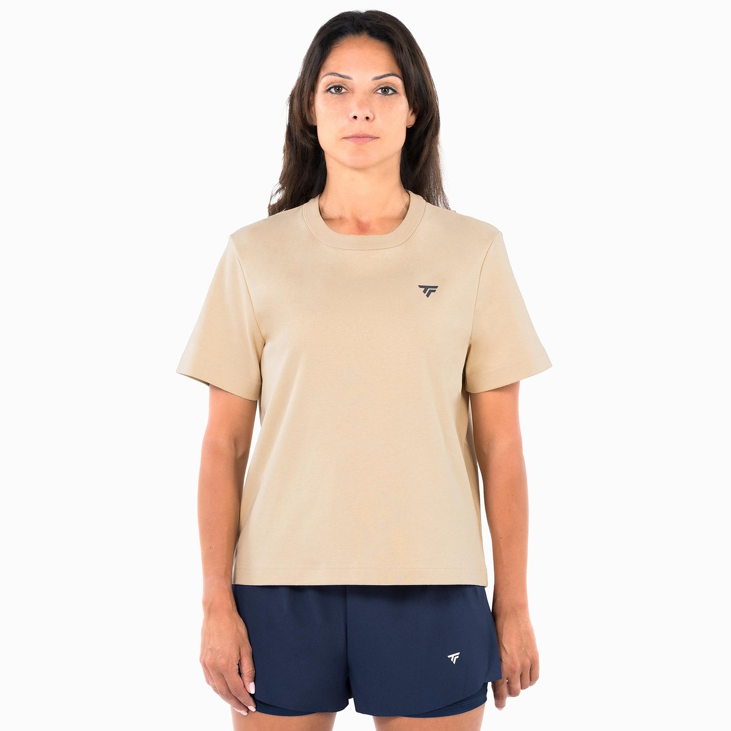 Tecnifibre Graphic Maglietta Donna - beige