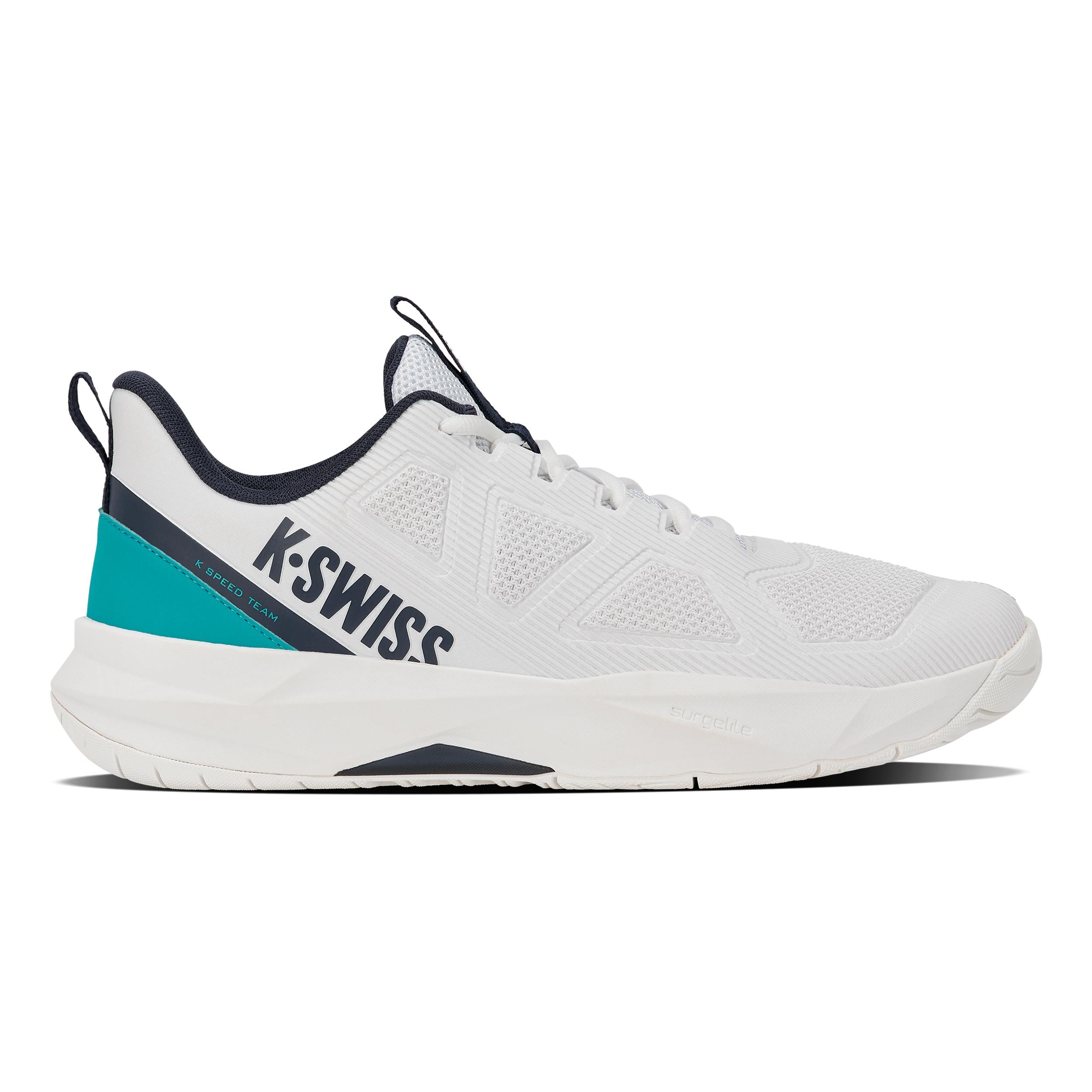 K-Swiss K-Speed Team Scarpa per tutte le superfici Uomini - bianco, turchese