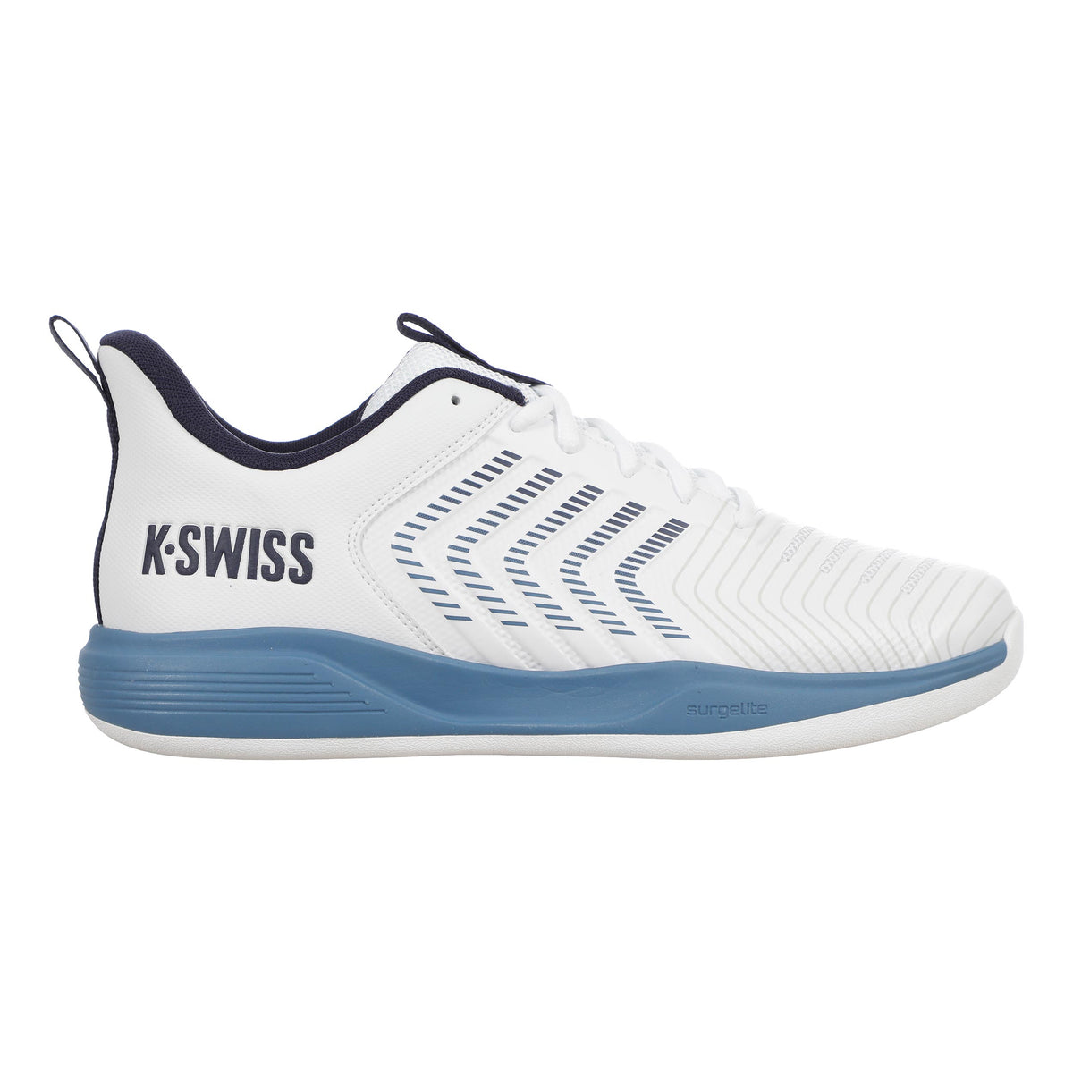 K-Swiss Ultrashot Light Scarpa per tappeto Uomini - bianco, blu scuro