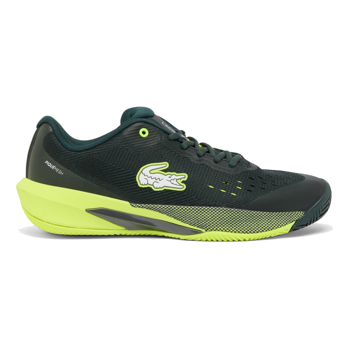 Lacoste AG-LT EVO Scarpa per tutte le superfici Uomini - verde scuro, giallo