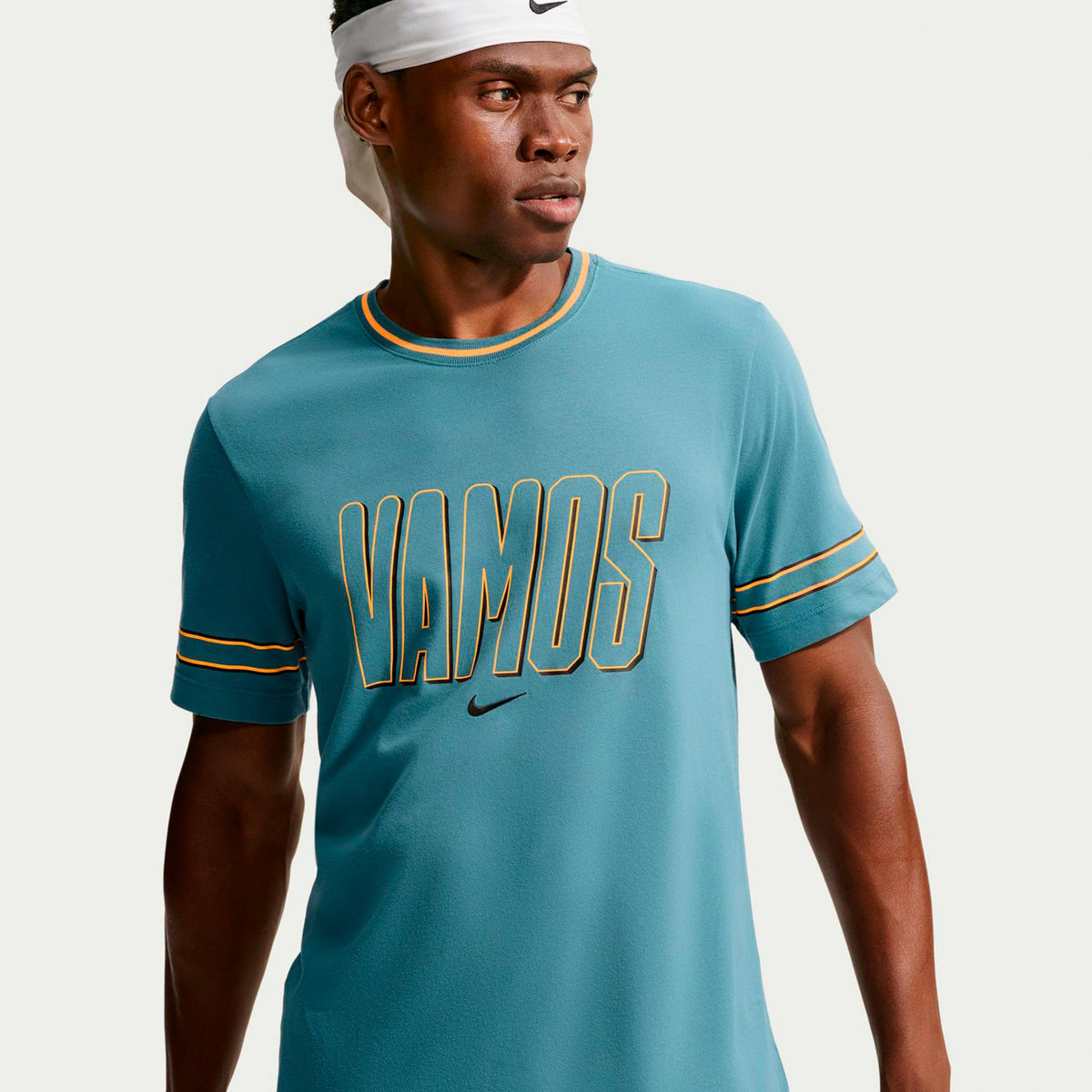Nike Court Dri-Fit Maglietta Uomini - color petrolio