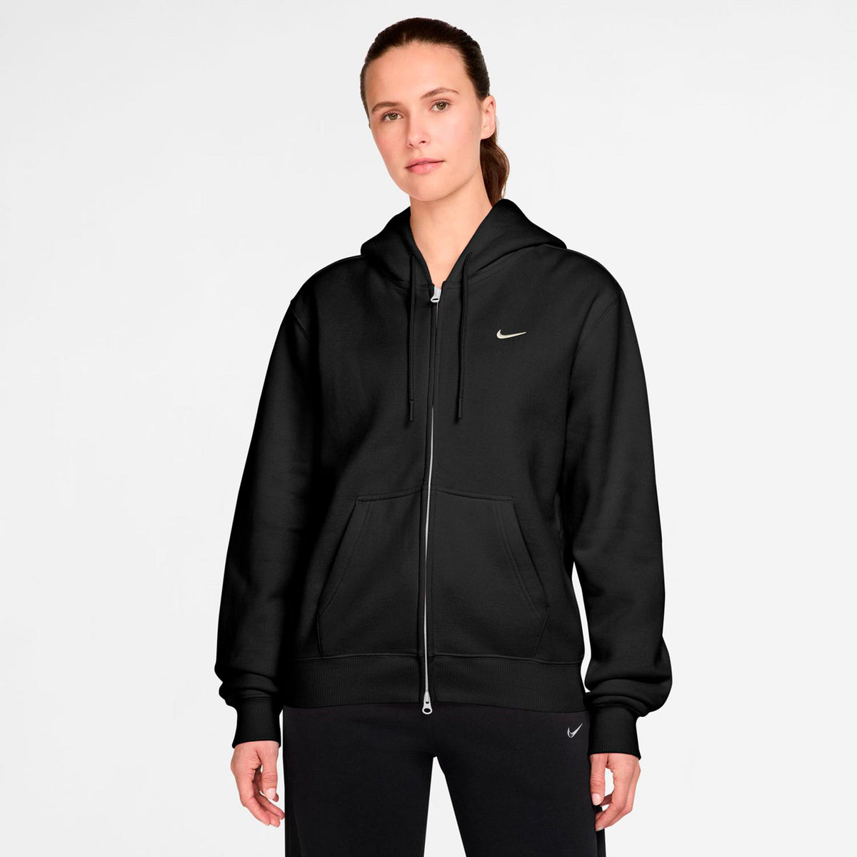 Nike Studio Fleece Felpa Donna - nero