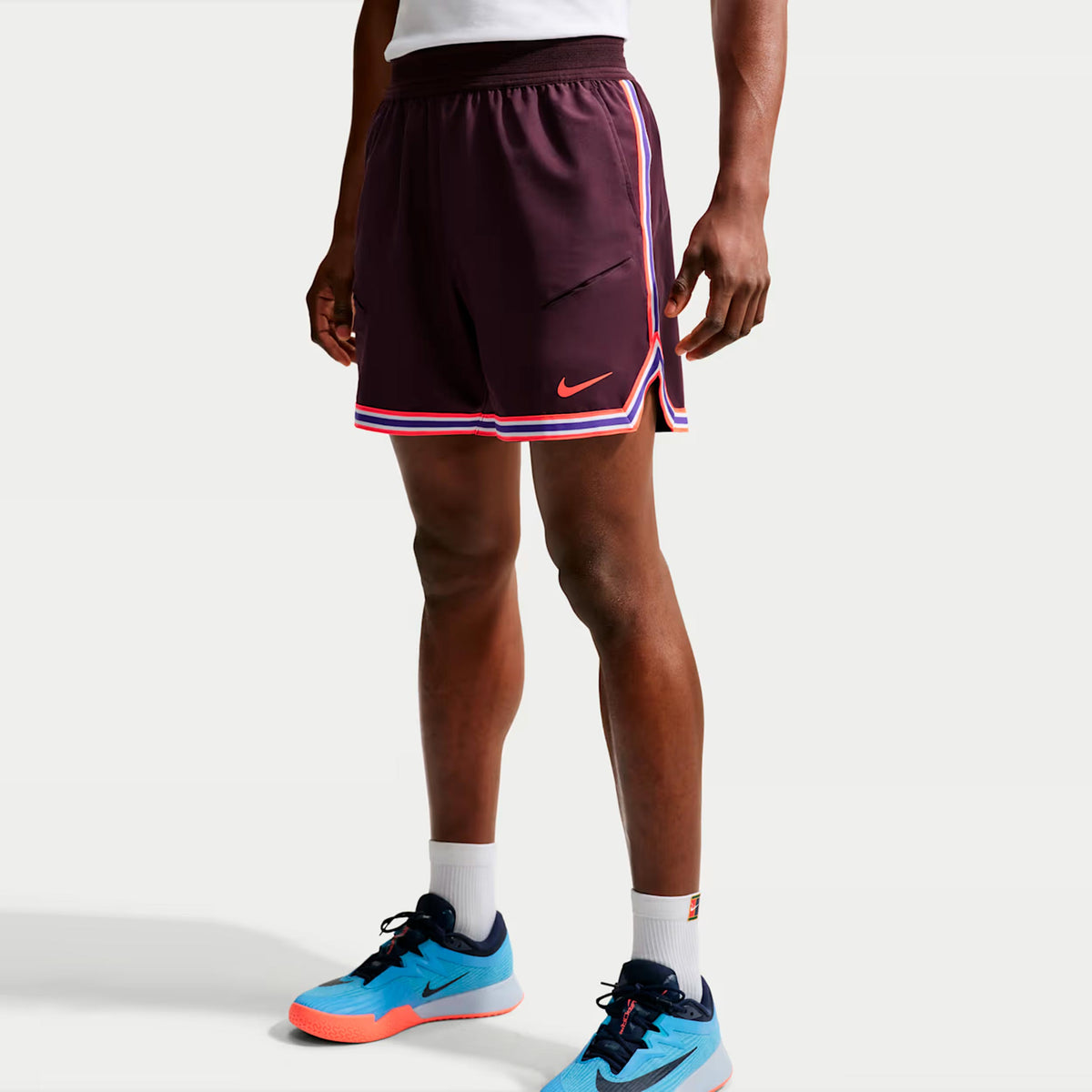 Nike Carlos Alcaraz Court Slam Pantaloncini Uomini - rosso scuro