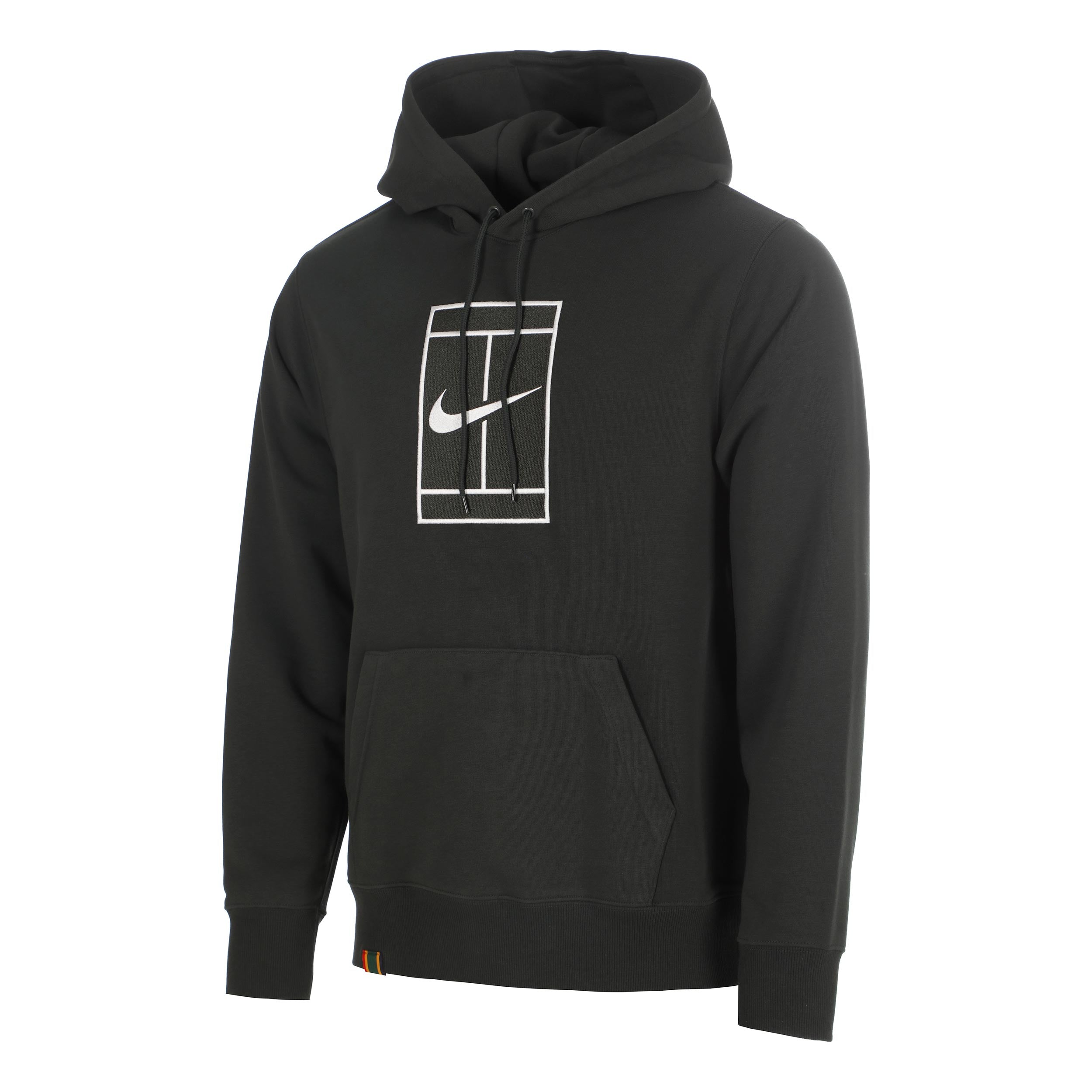 Nike Court Felpa con cappuccio Uomini - grigio scuro