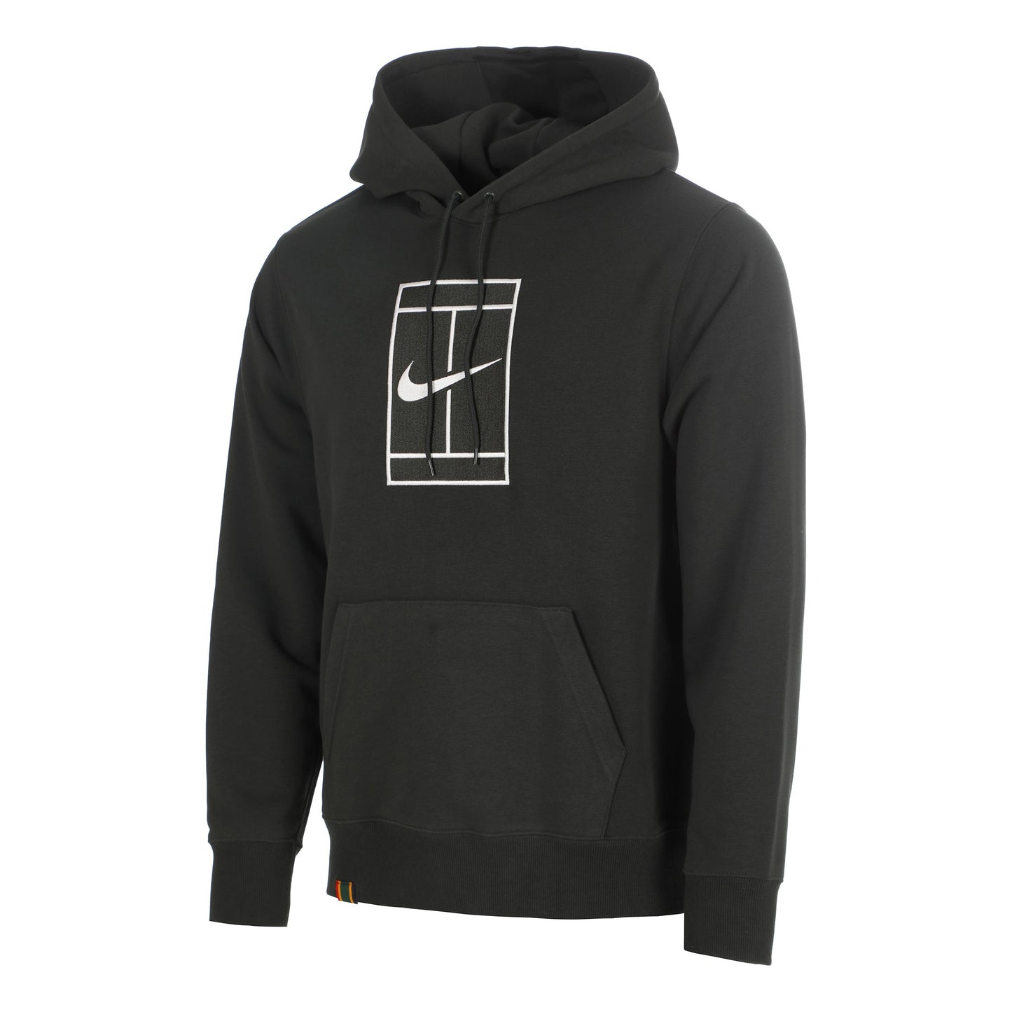 Nike Court Felpa con cappuccio Uomini - grigio scuro