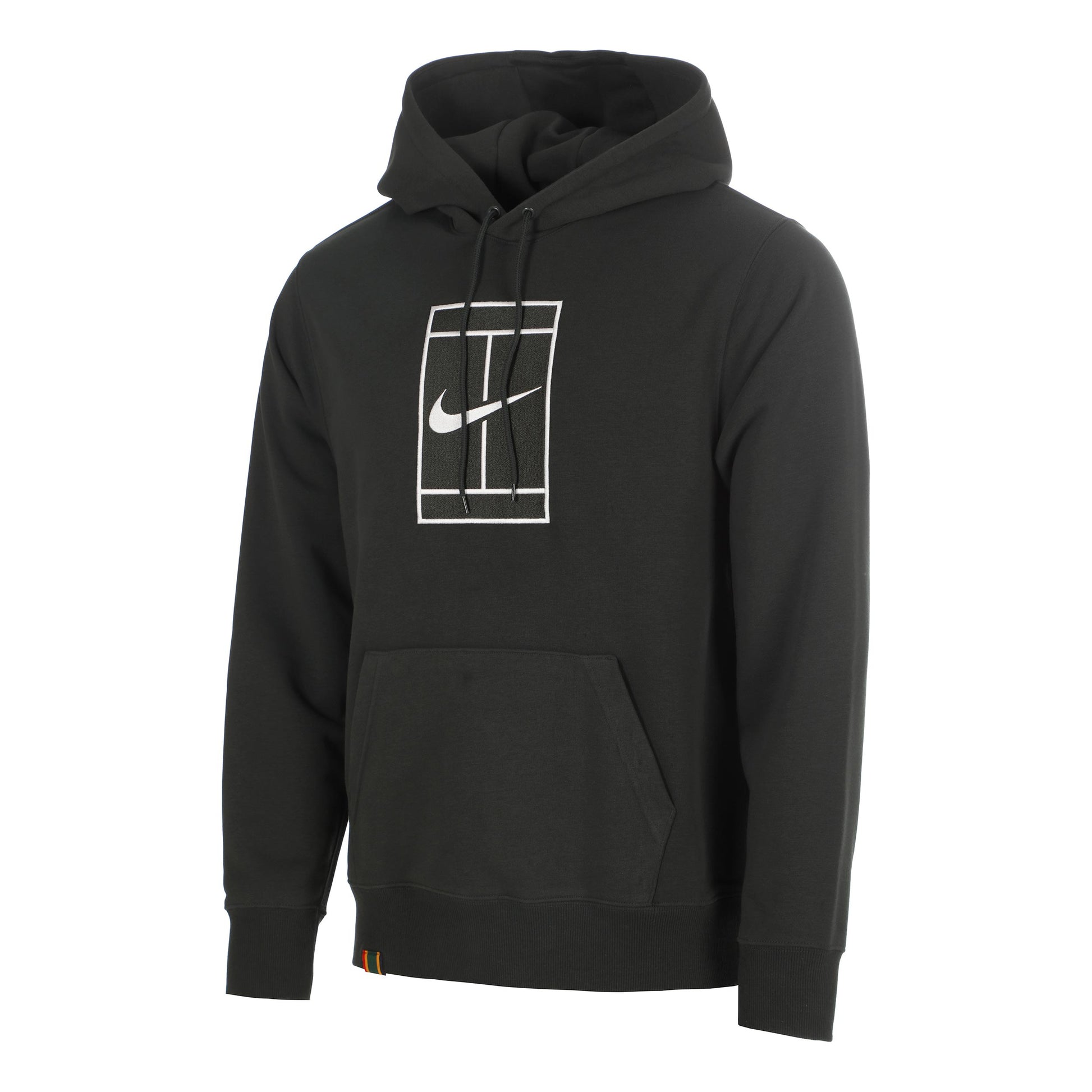 Nike Court Felpa con cappuccio Uomini - grigio scuro