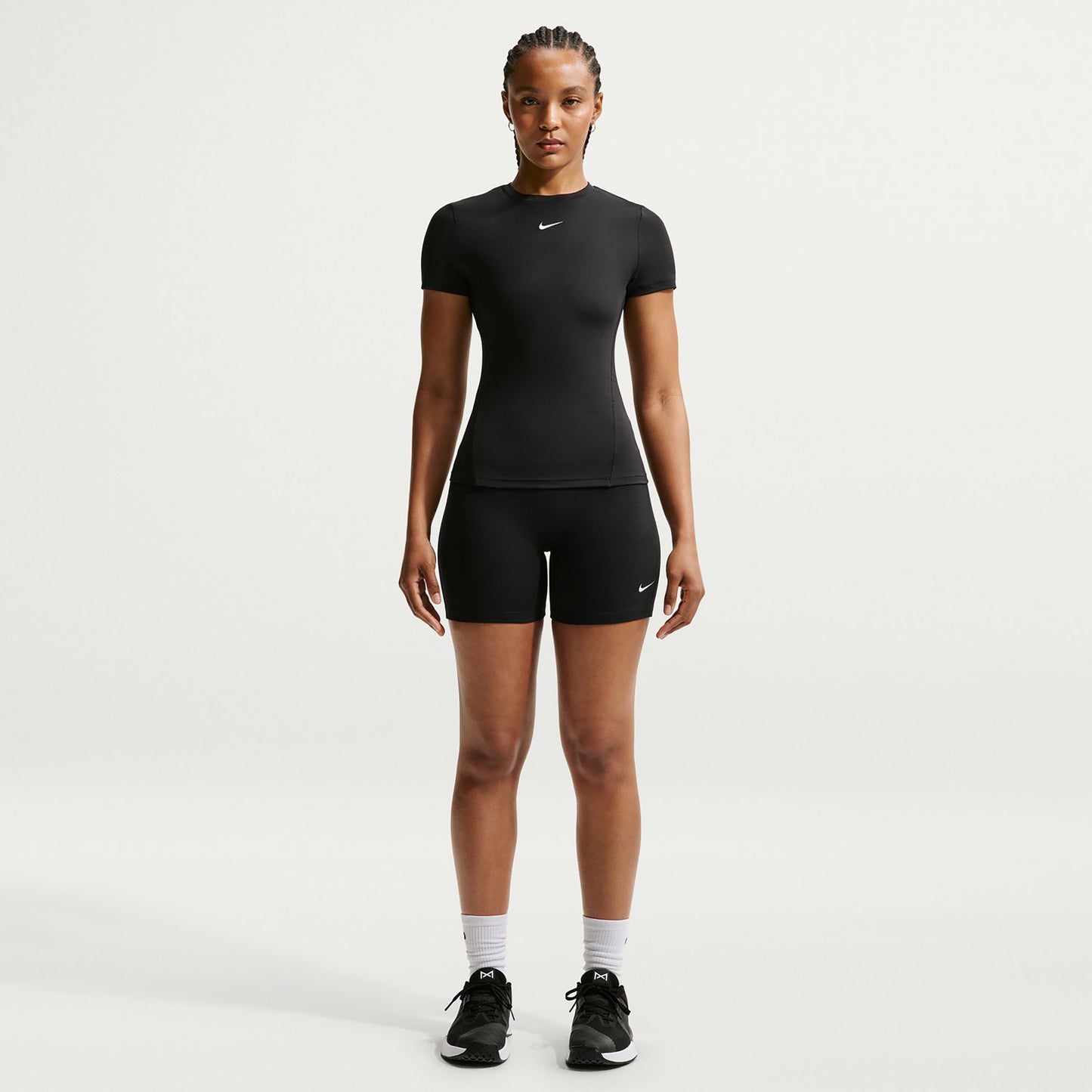 Nike One Fitted Maglietta Donna - nero