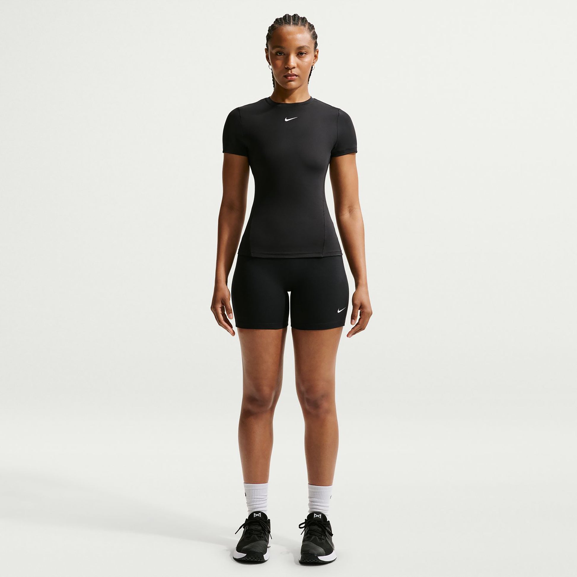 Nike One Fitted Maglietta Donna - nero