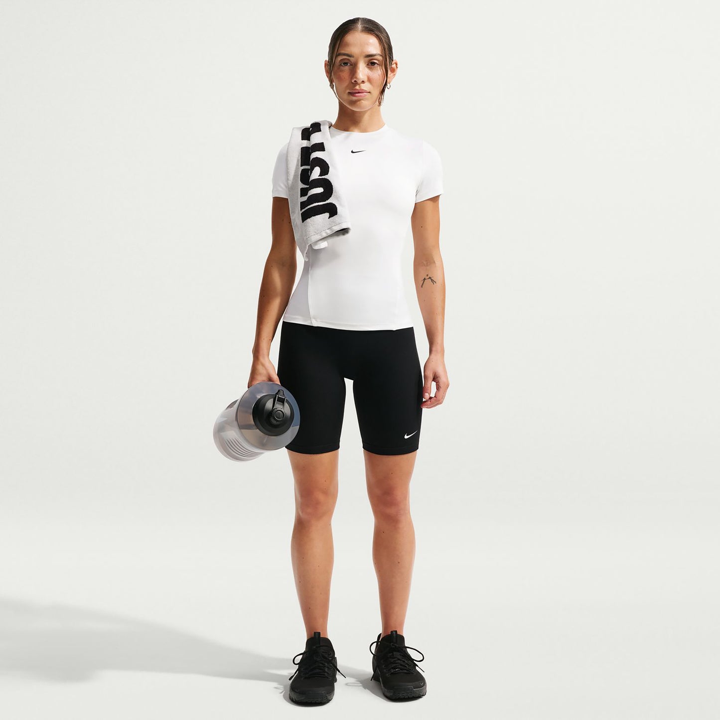 Nike One Fitted Maglietta Donna - bianco