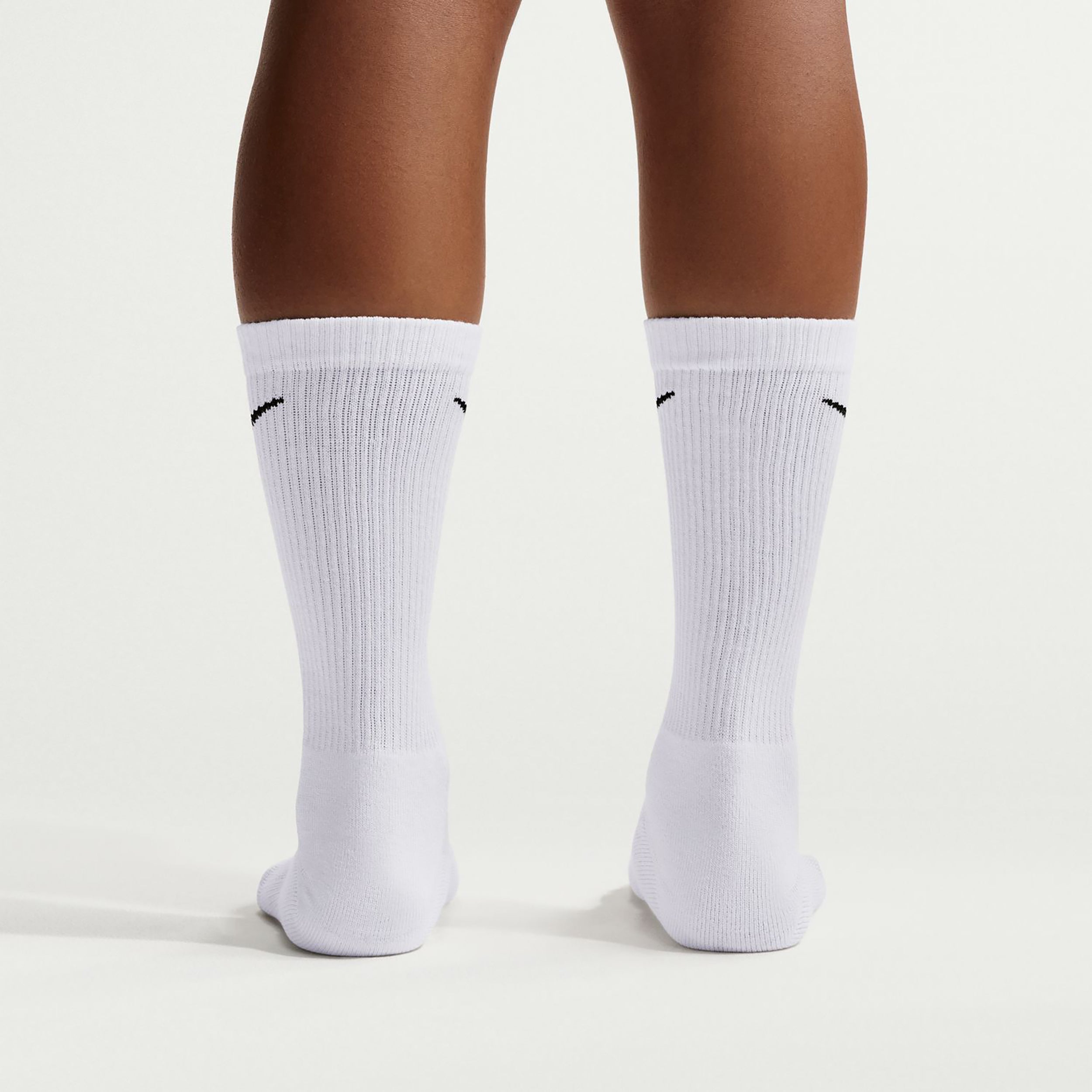 Nike Elevated Crew Calzini da tennis Confezione da 6 Unisex - bianco