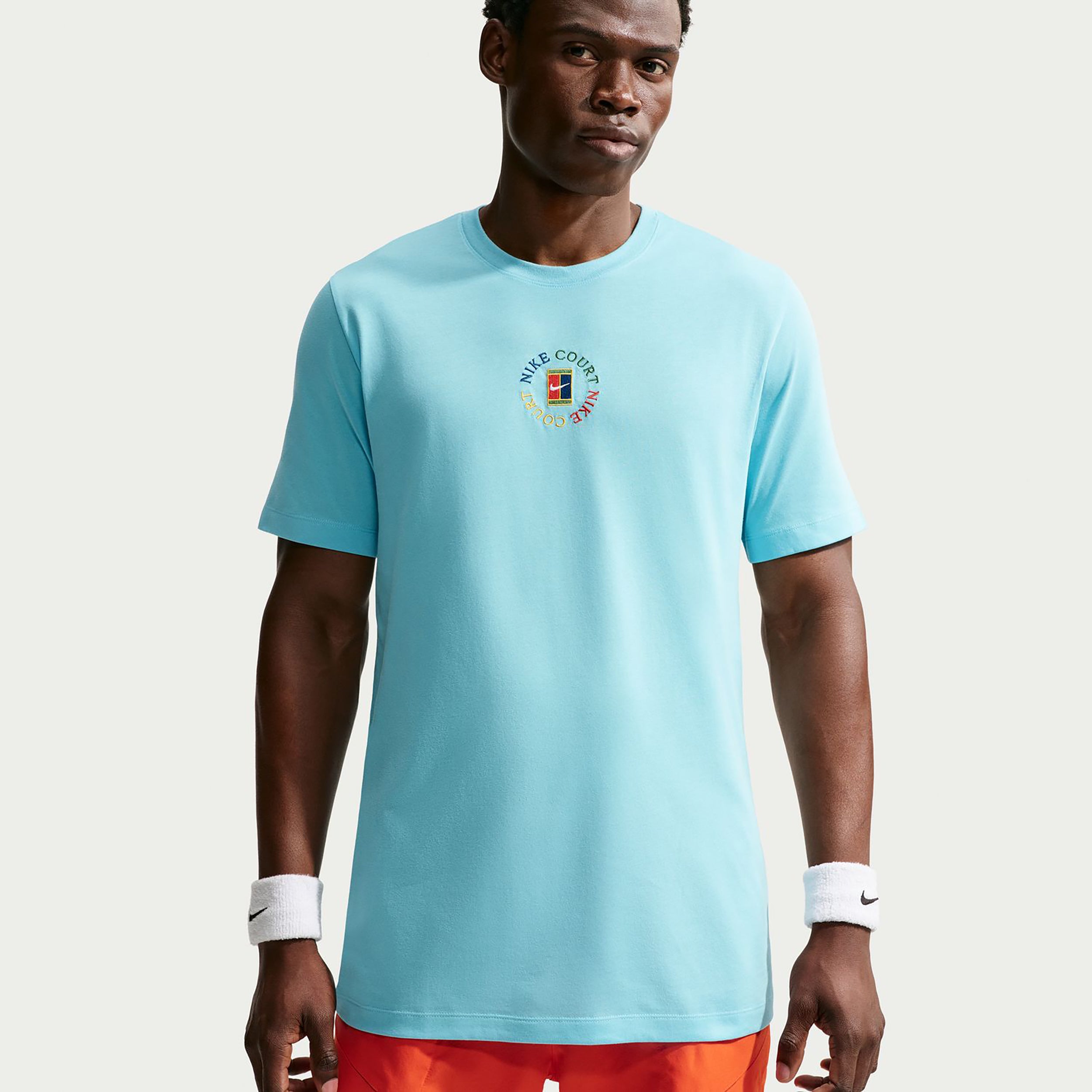 Nike Court Maglietta Uomini - turchese