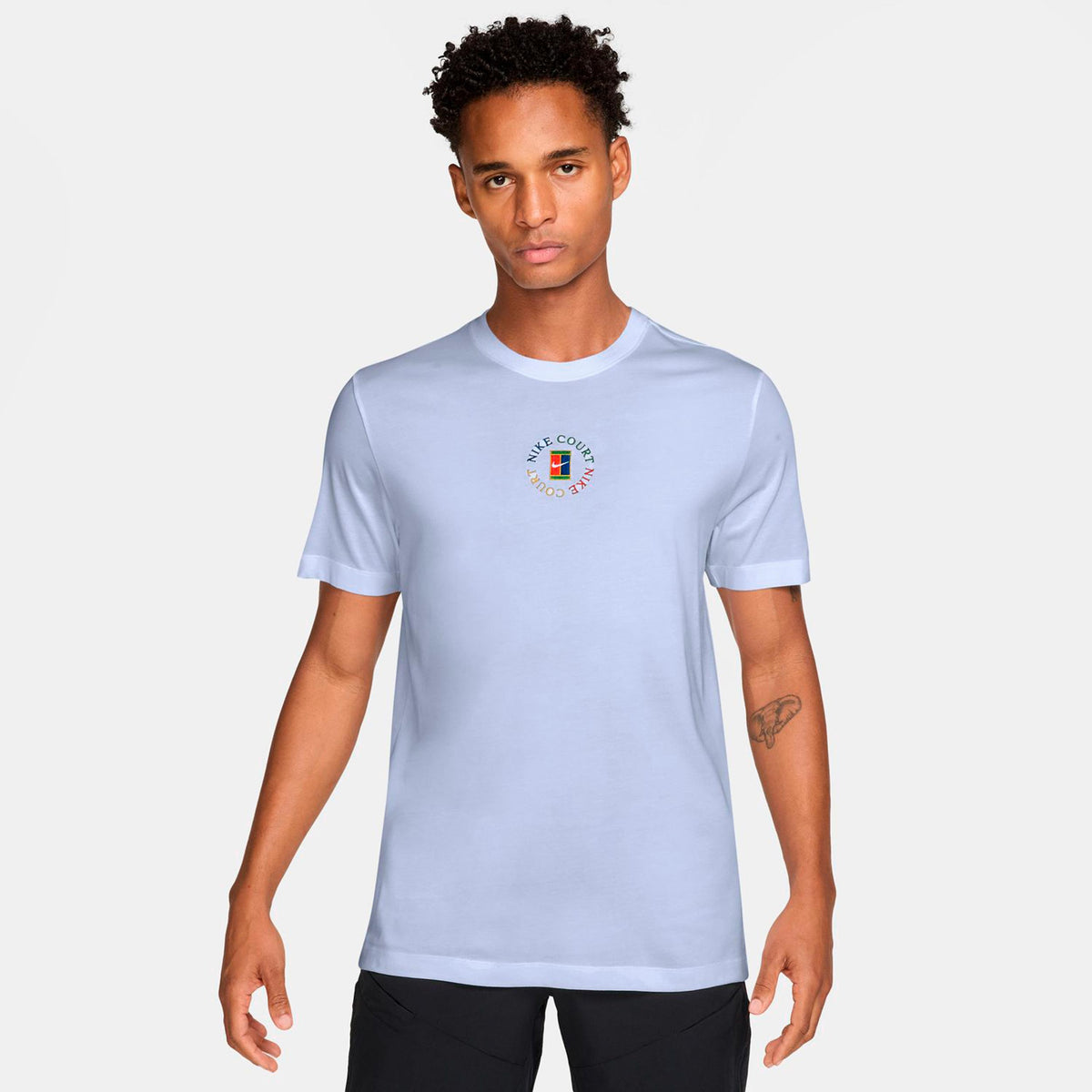 Nike Court Maglietta Uomini - grigio-blu