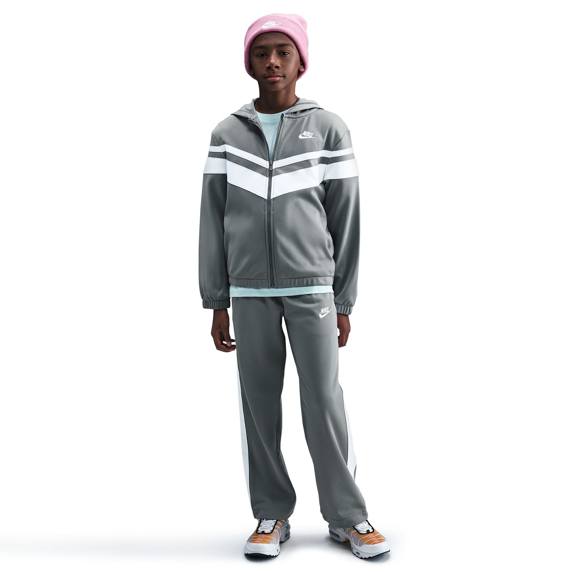 Nike Sportswear Tuta da allenamento Bambini - grigio, bianco