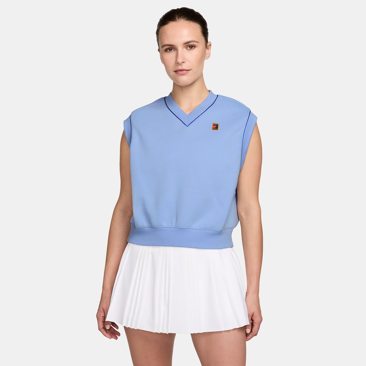 Nike Court Gilet Donna - blu chiaro