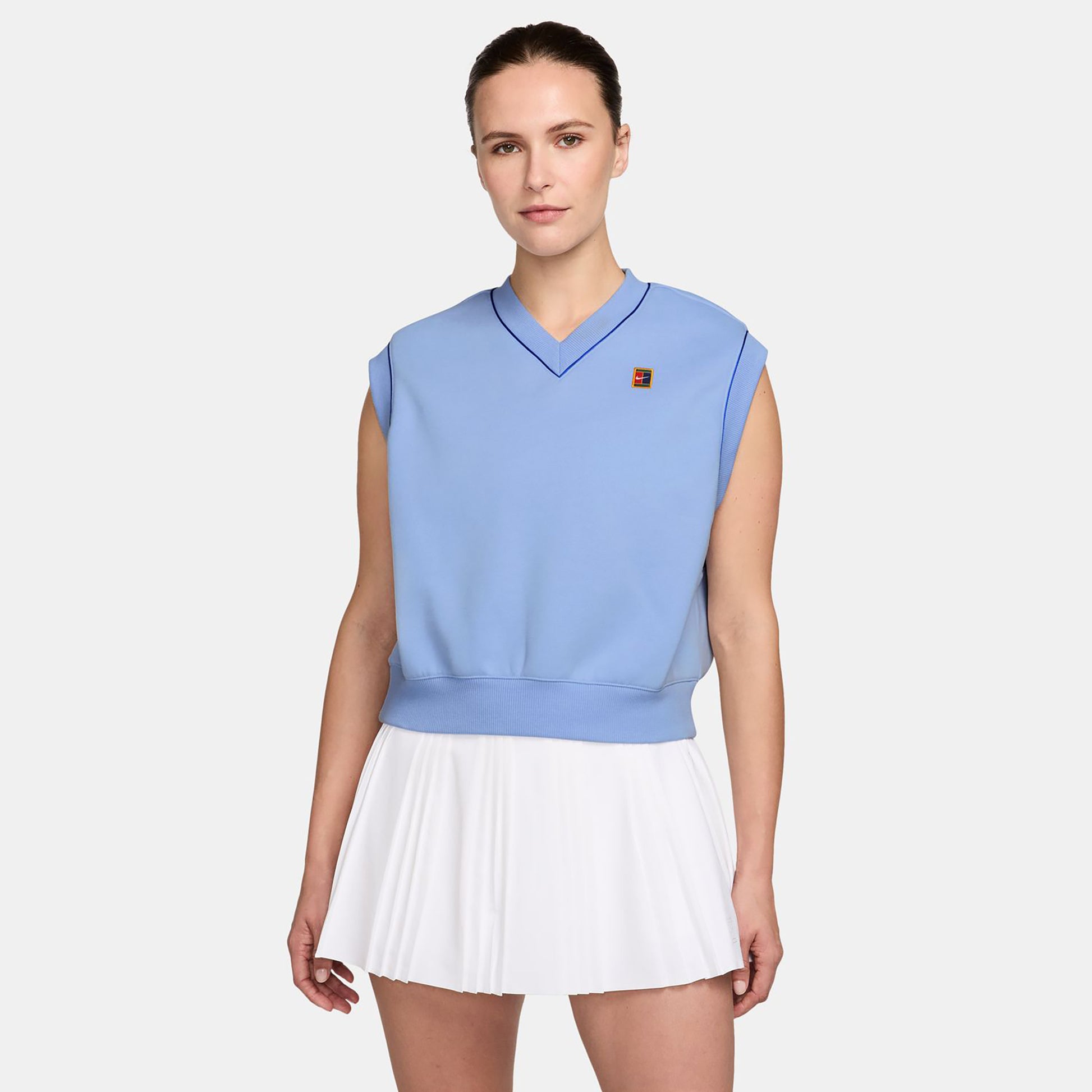 Nike Court Gilet Donna - blu chiaro