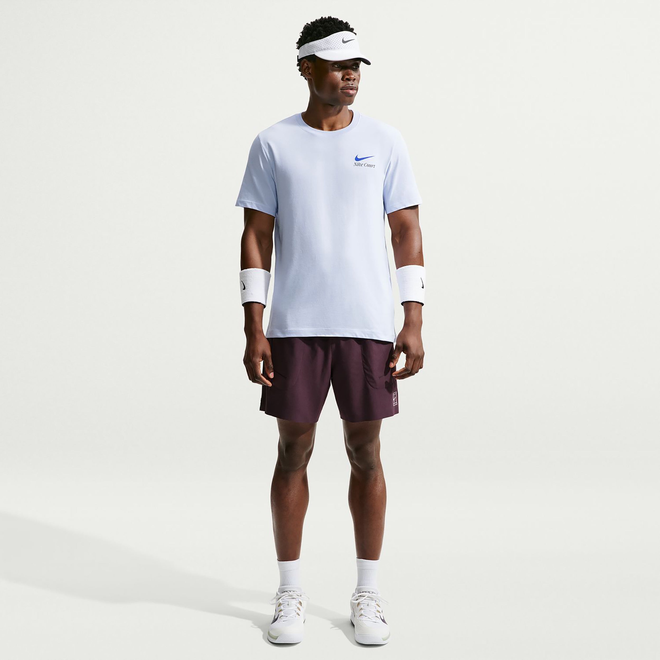 Nike Court Dri-Fit Maglietta Uomini - lilla