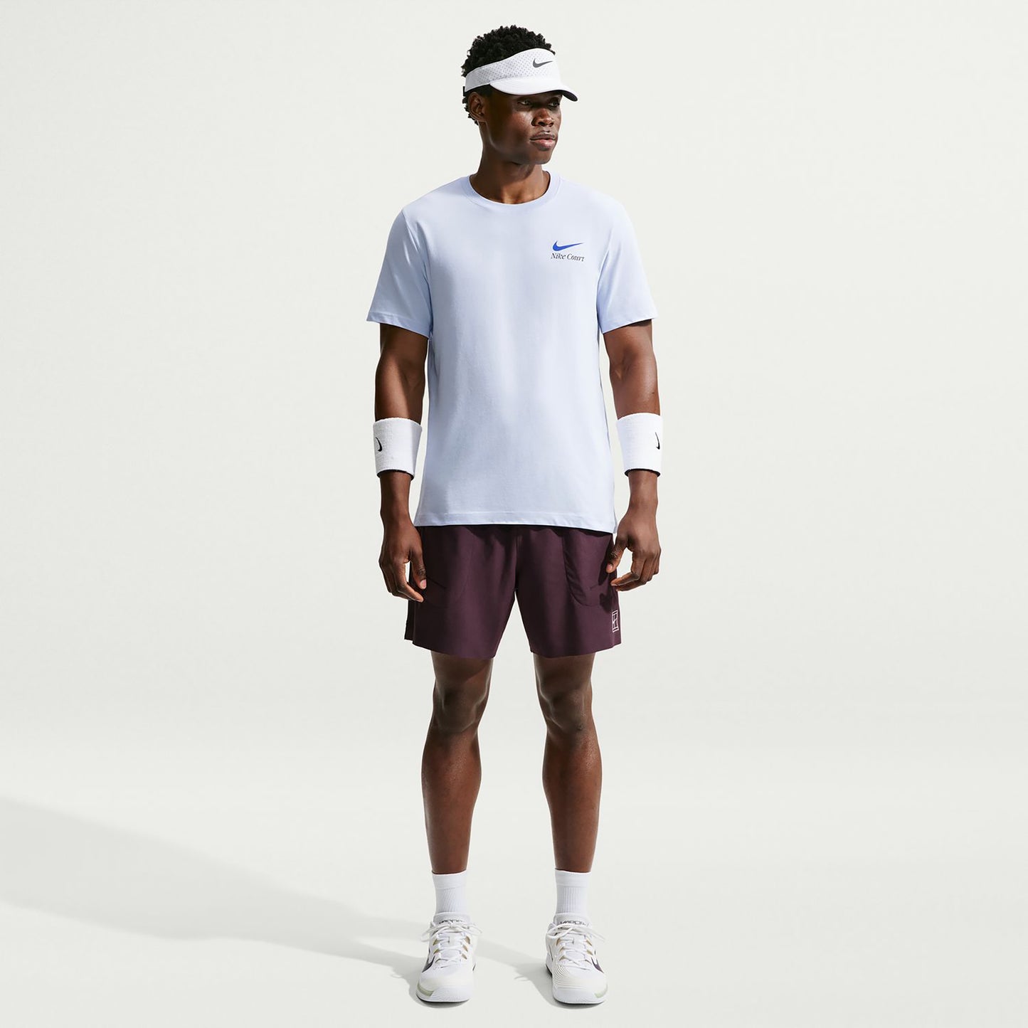Nike Court Dri-Fit Maglietta Uomini - lilla