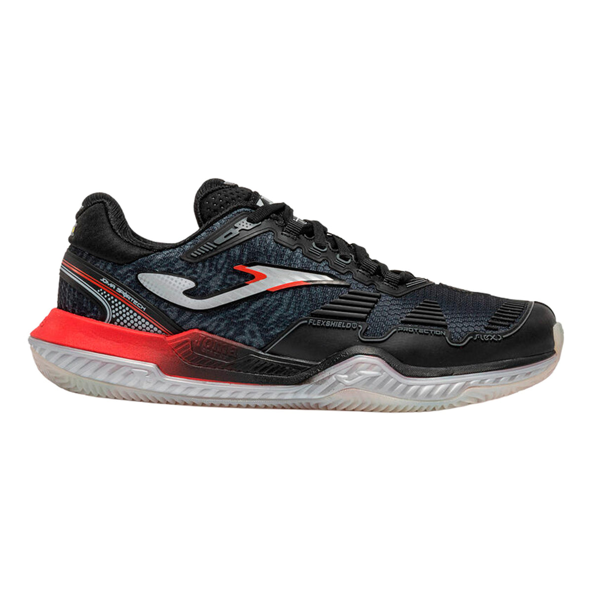 Joma Point Scarpa per terra rossa Uomini - nero, rosso
