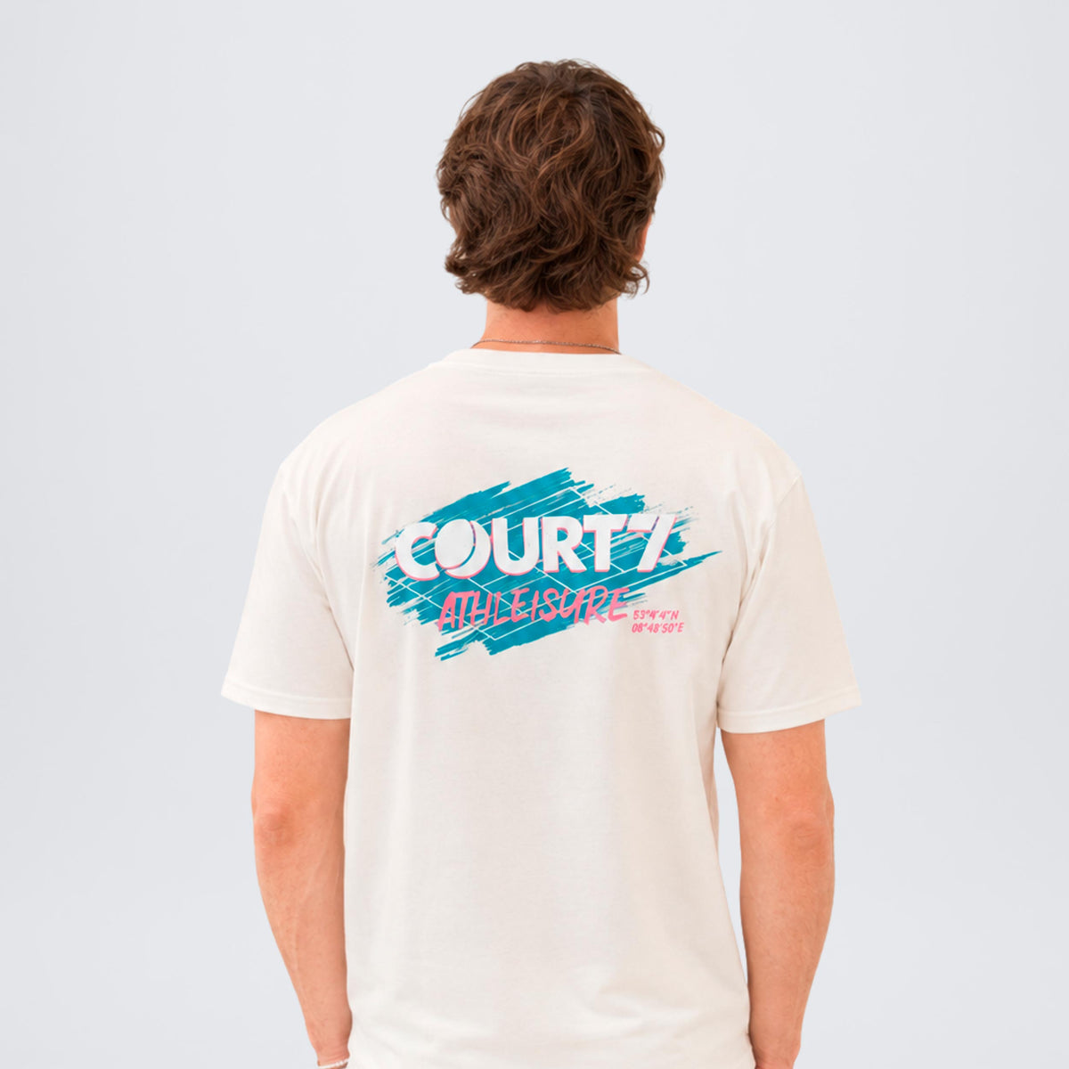 COURT7 AD-IN Maglietta Unisex - bianco