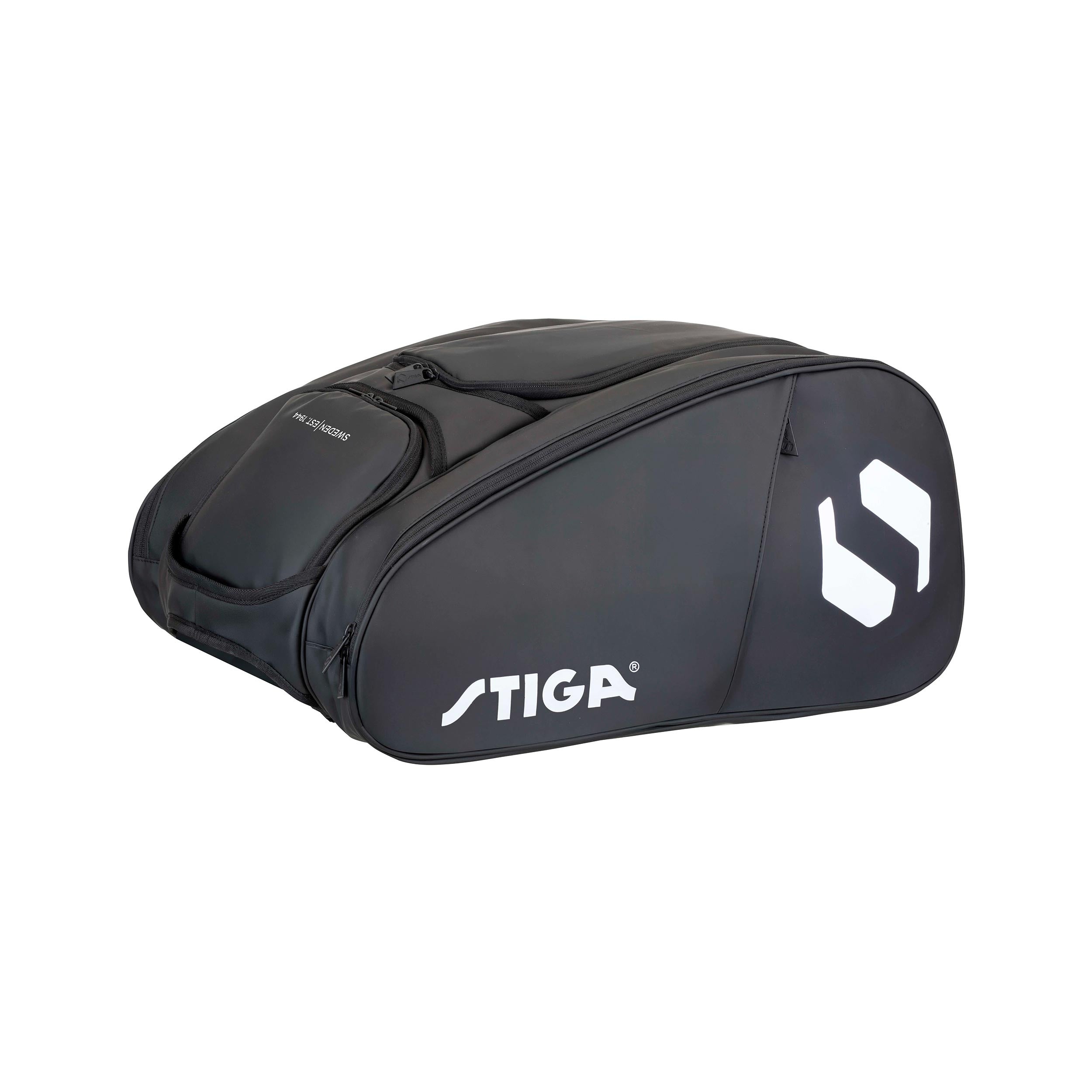 Stiga Court Borsa per racchetta da padel - nero, bianco