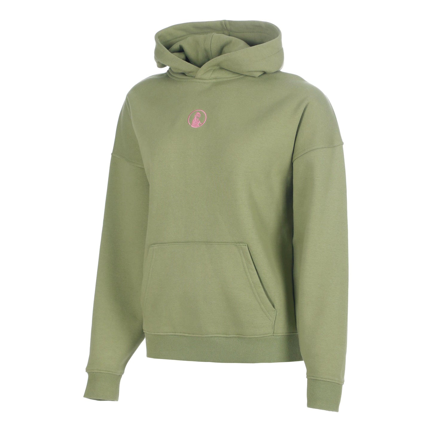 Quiet Please Club House Oversize Felpa con cappuccio Donna - cachi