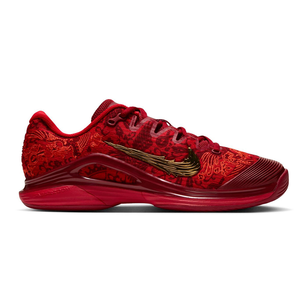 Nike Qinwen Zheng Vapor 12  Scarpa per tutte le superfici Donna-rosso, oro