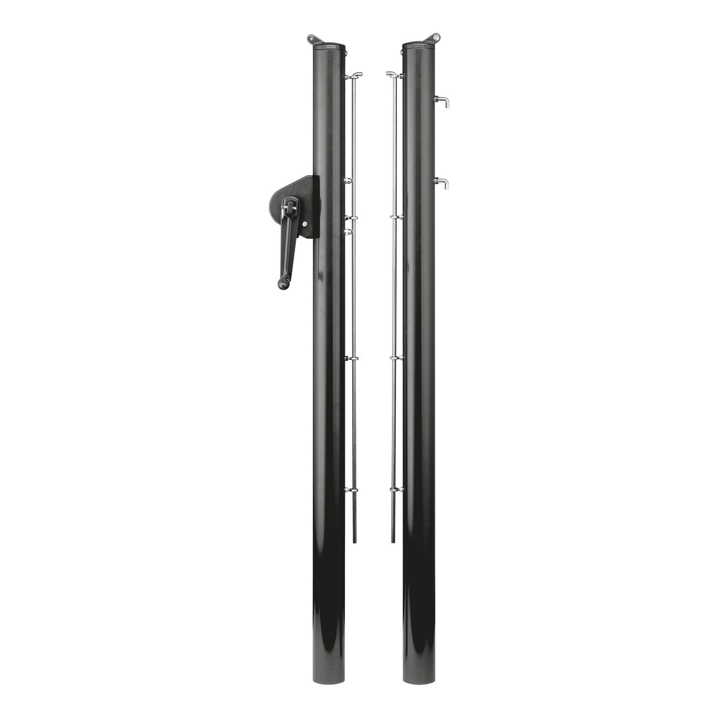 Tegra Padel Netzpfosten rund Ø 73 cm Barra di supporto della rete - nero