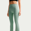 One High Waist Flare Tight Calzamaglia Donna - salvia