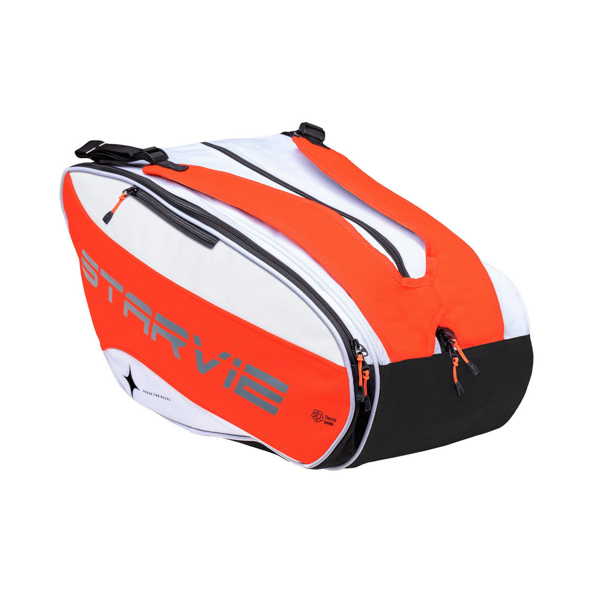 Starvie Star Borsa per racchetta da padel - bianco, rosso